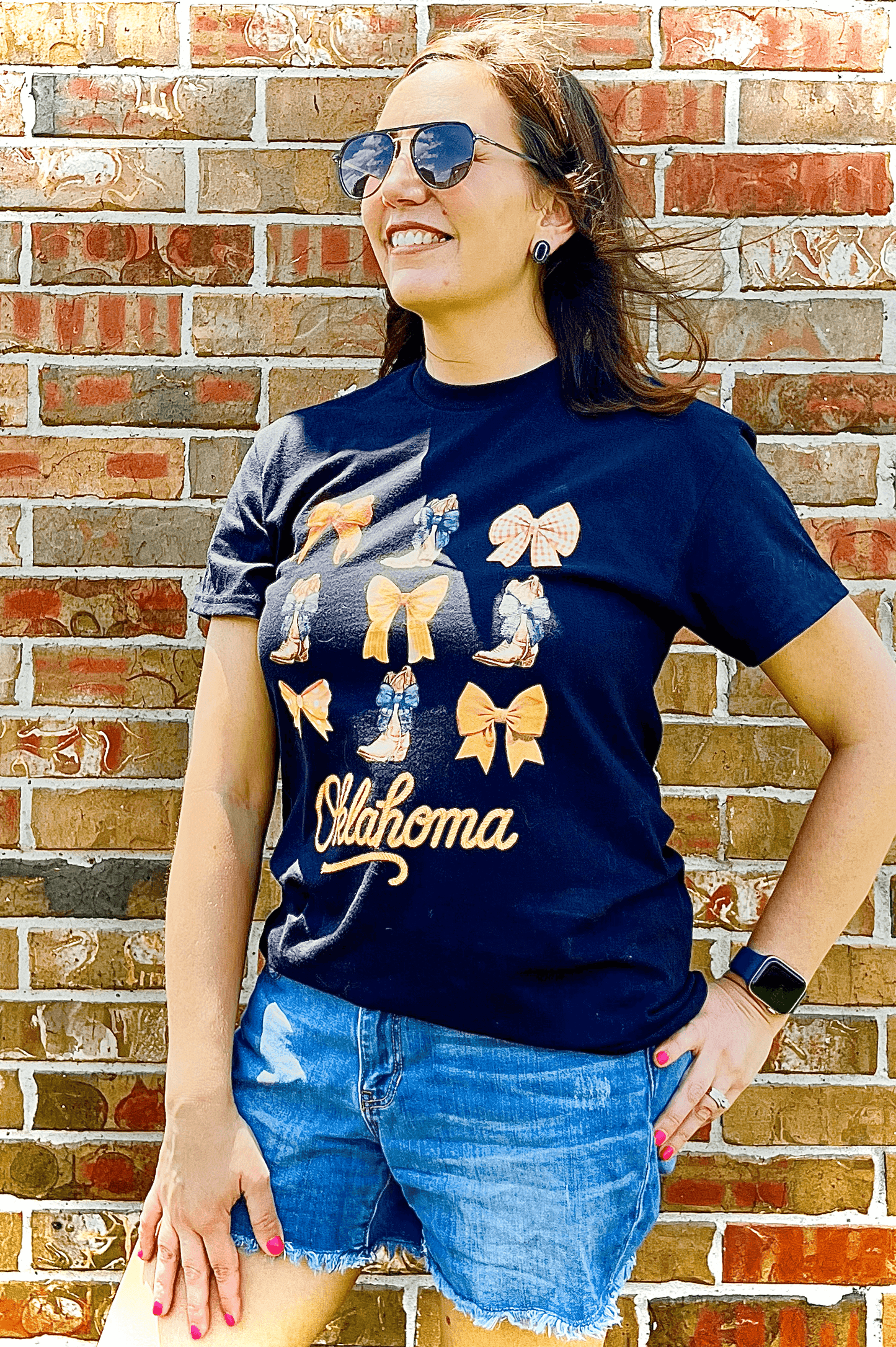 Boots, Bows & Oklahoma State Pride Tee