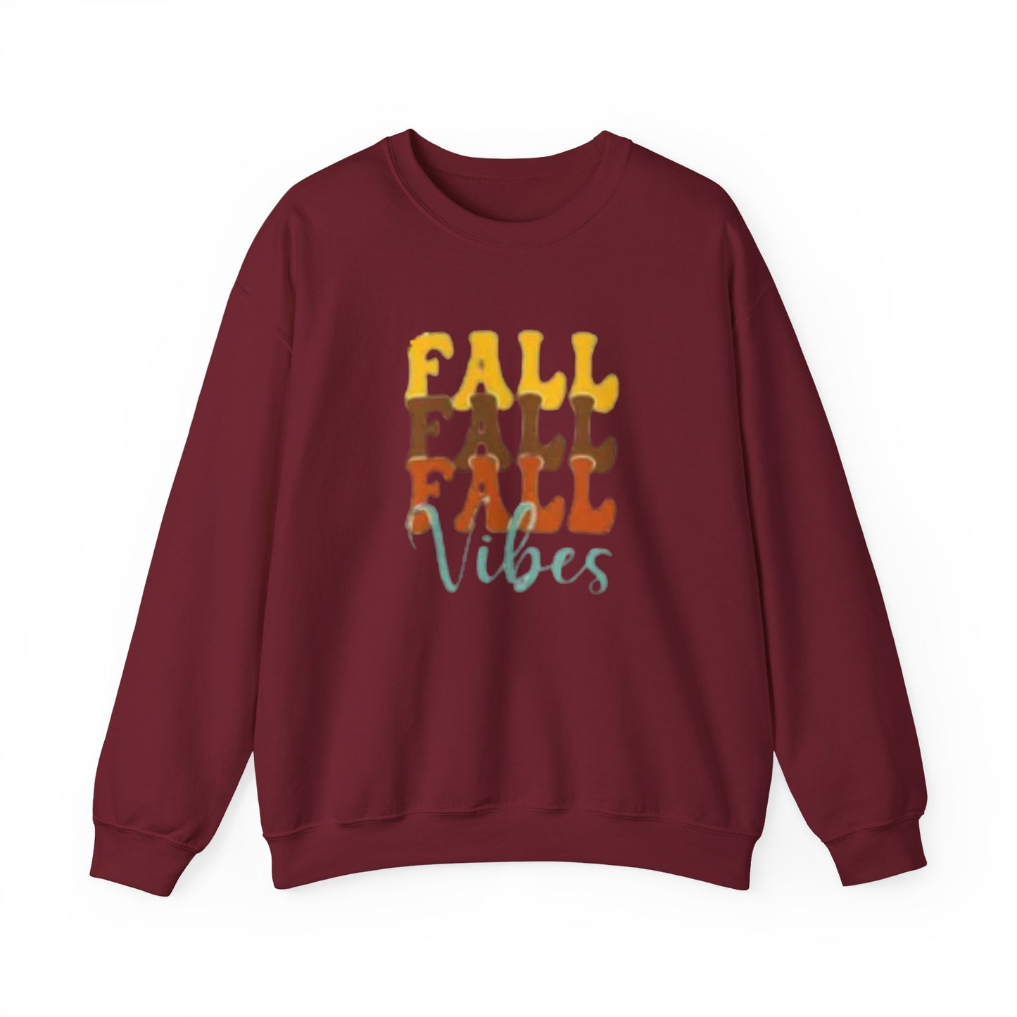Cozy Fall Vibes Crewneck Sweatshirt, Autumn Fashion, Unisex Pullover, Perfect for Layering, Thanksgiving Gift Idea