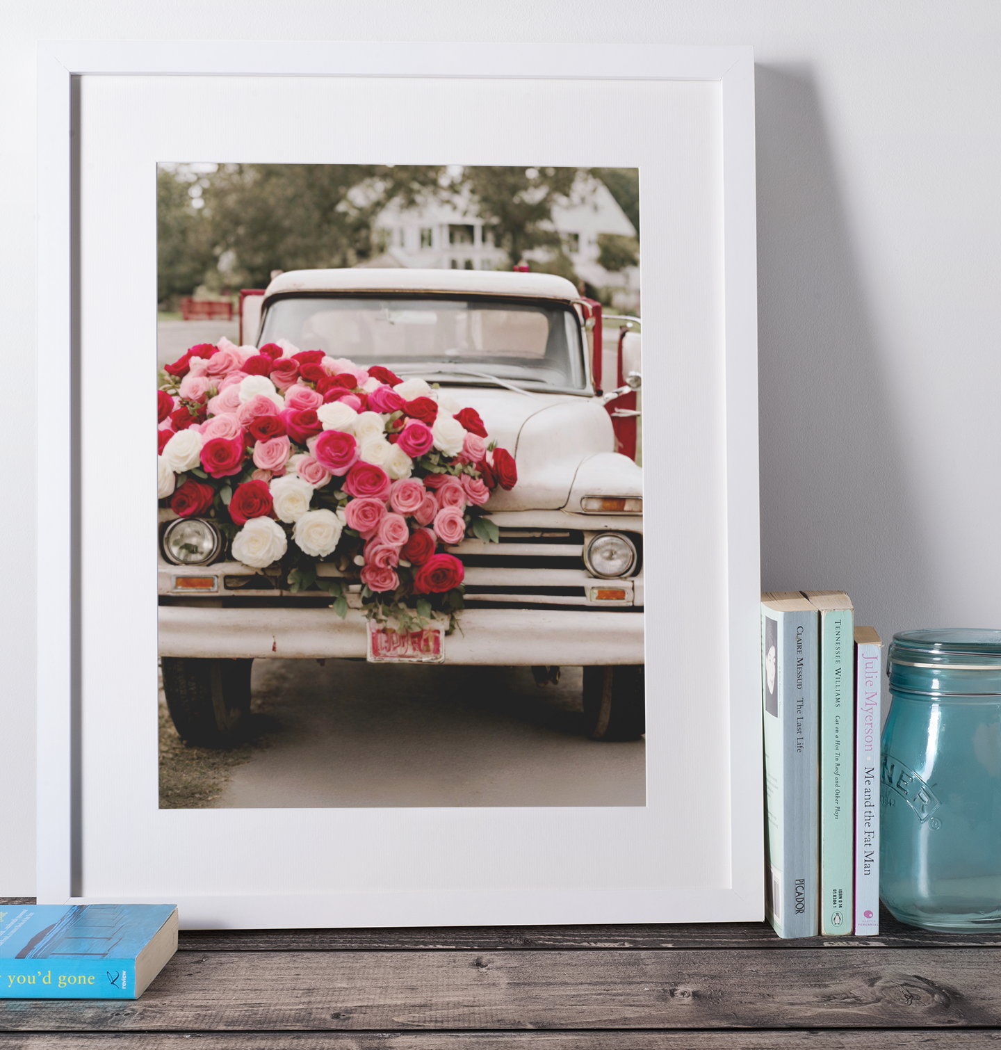 Valentine's Day themed digital art print