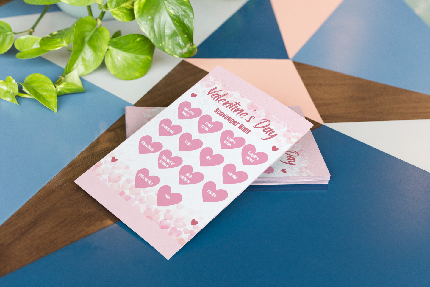 Valentine's Day Scavenger Hunt printable