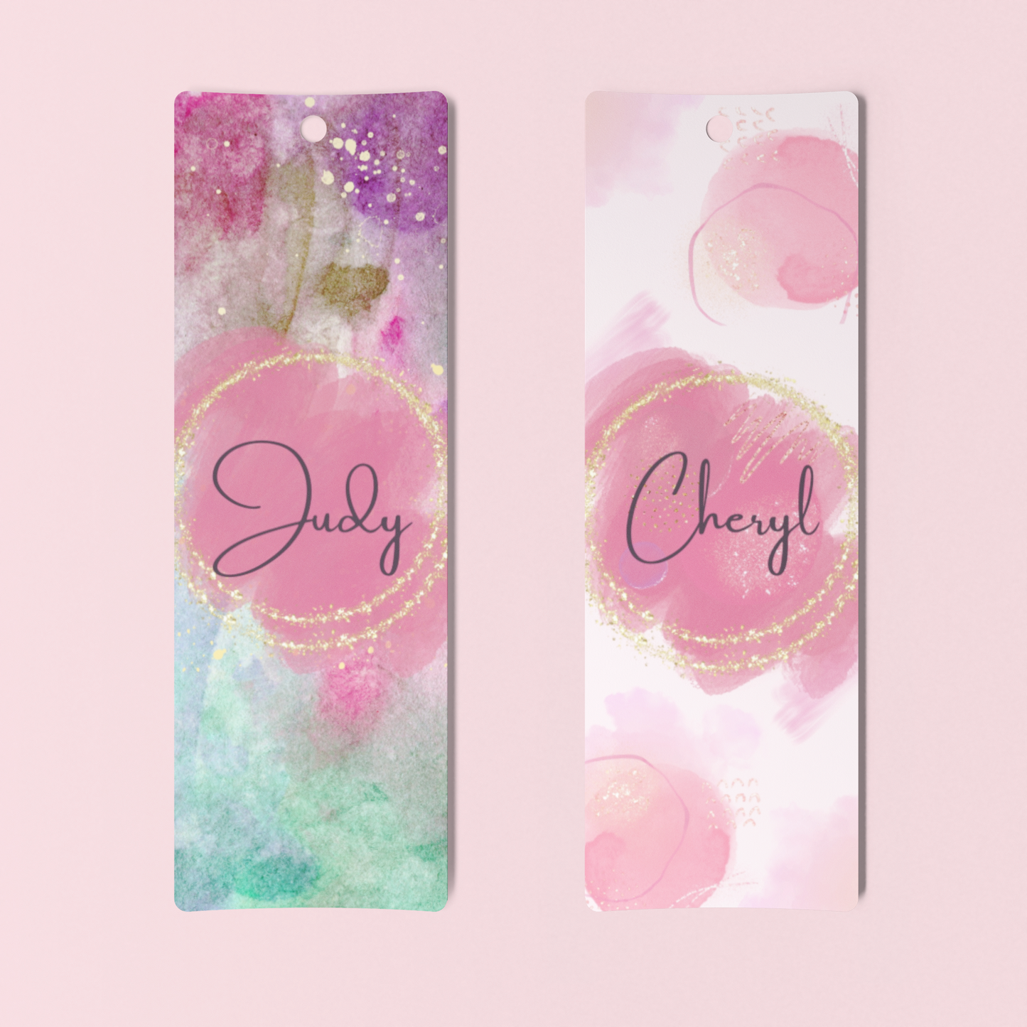 Personalized Bookmarks-beautifully designed bookmarks perfect for personal use or to gift to a friend or book club member.