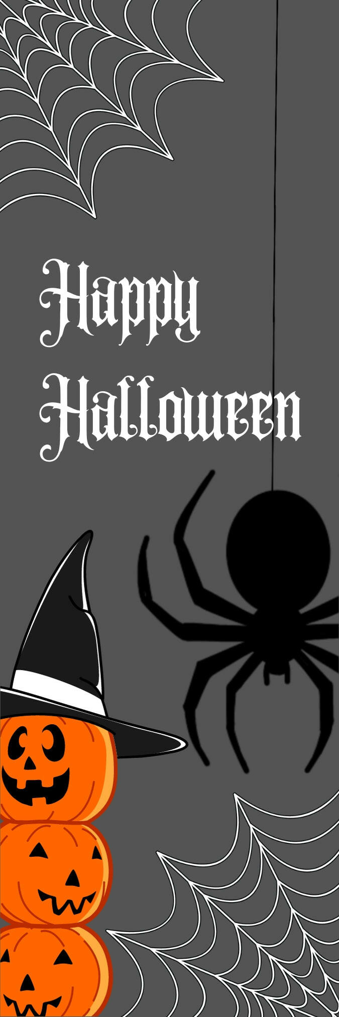 Halloween Bookmarks-candy alternative/class party favor/teal pumpkin gift
