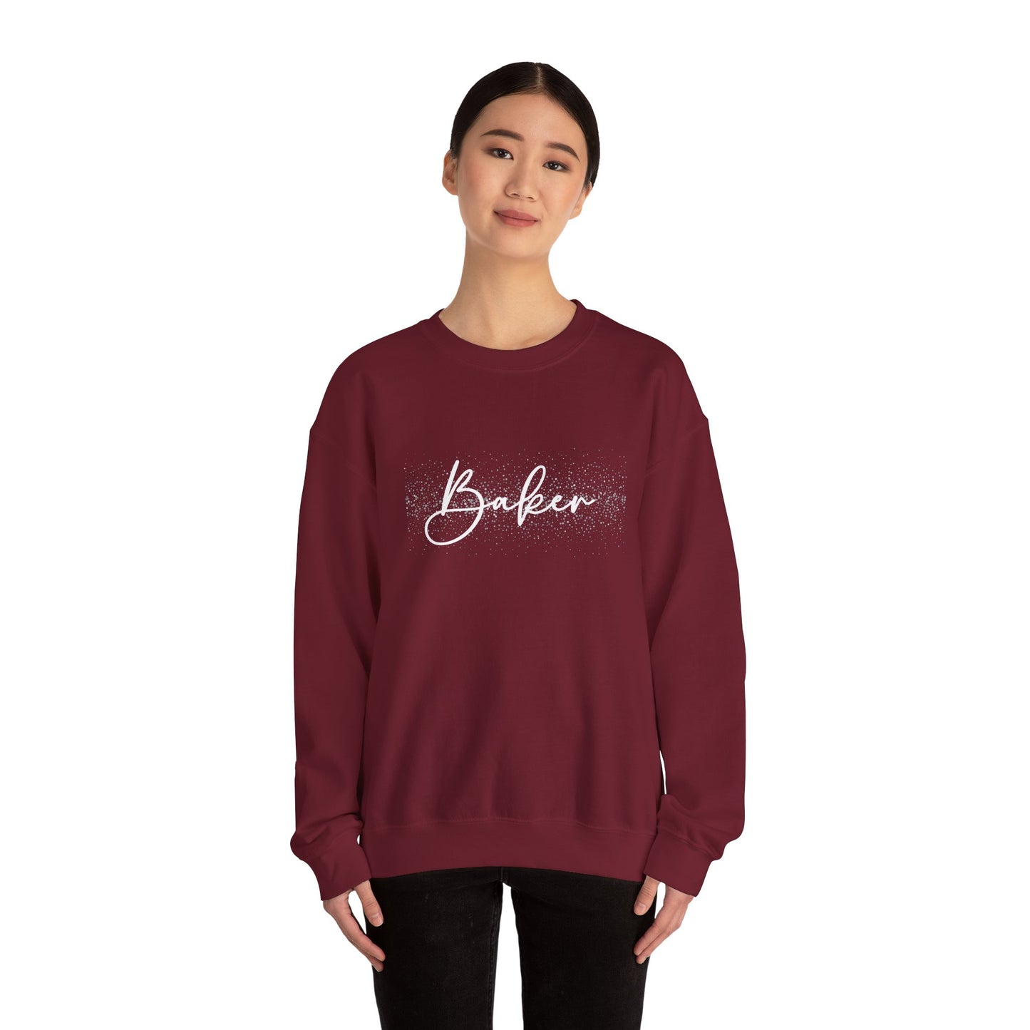 Custom Name Sparkle Sweatshirt – Rosaline Script - Wide variety of colors and sizes