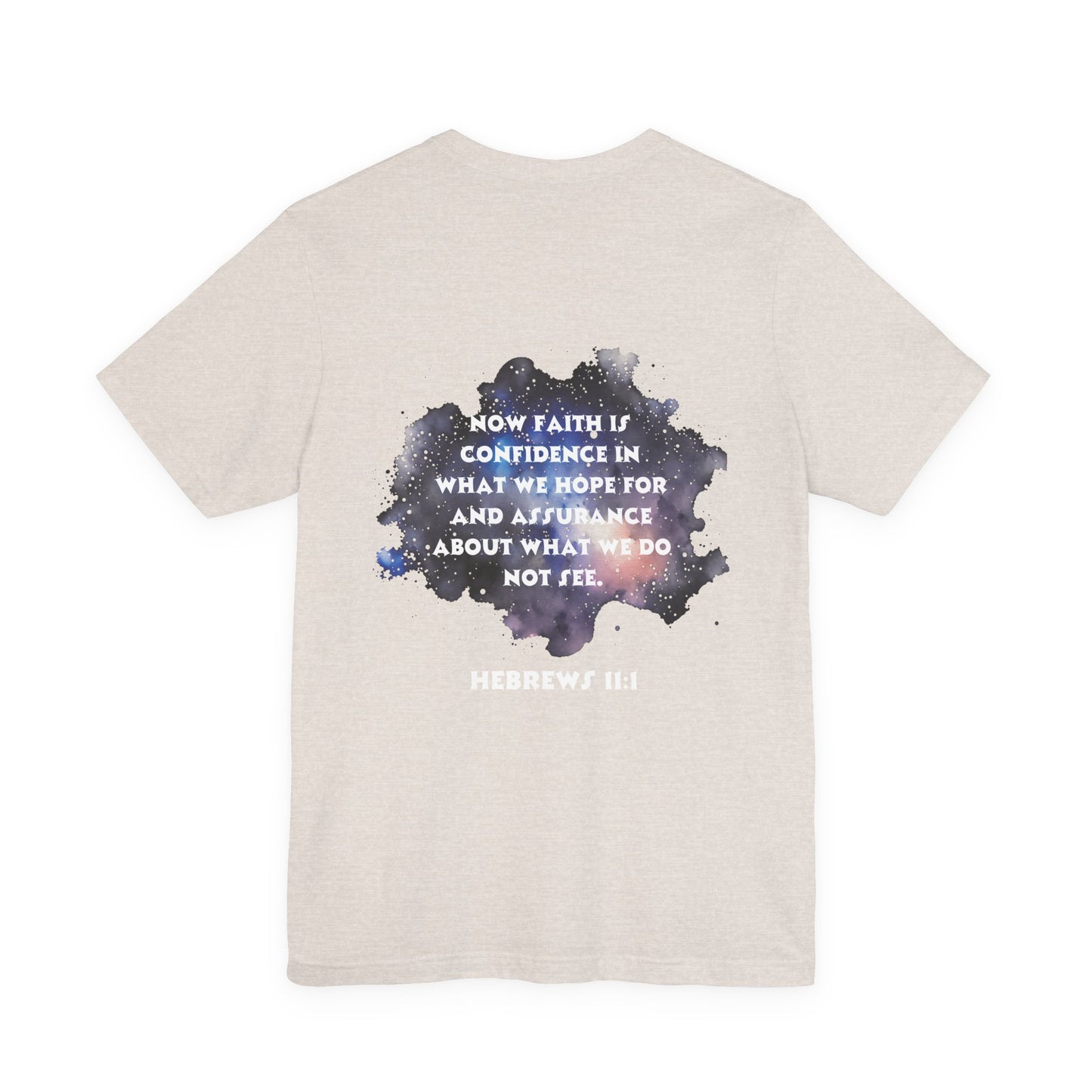 Don’t Stop Believin’ Retro Christian T-Shirt | Hebrews 11:1 Faith Tee