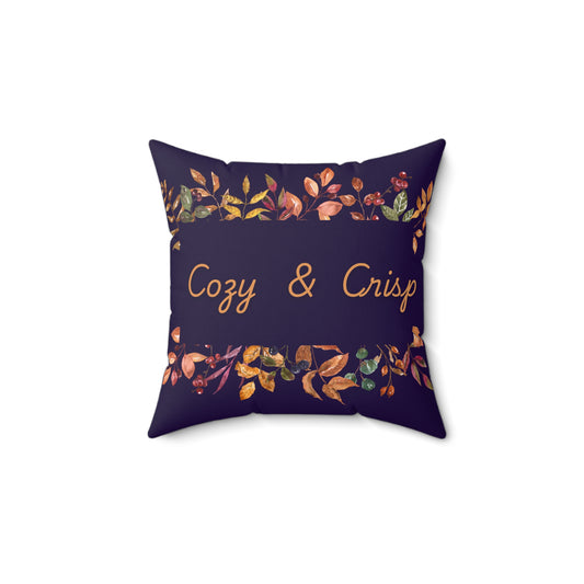 Fall Festive Pillow - Comfy & Cozy