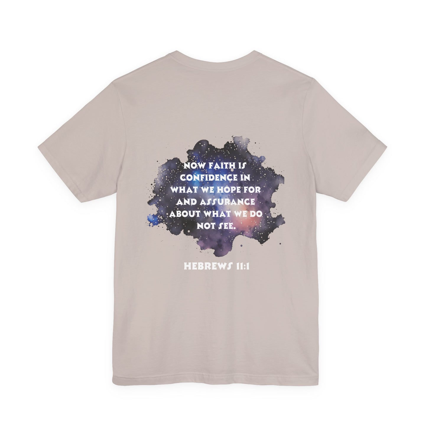 Don’t Stop Believin’ Retro Christian T-Shirt | Hebrews 11:1 Faith Tee