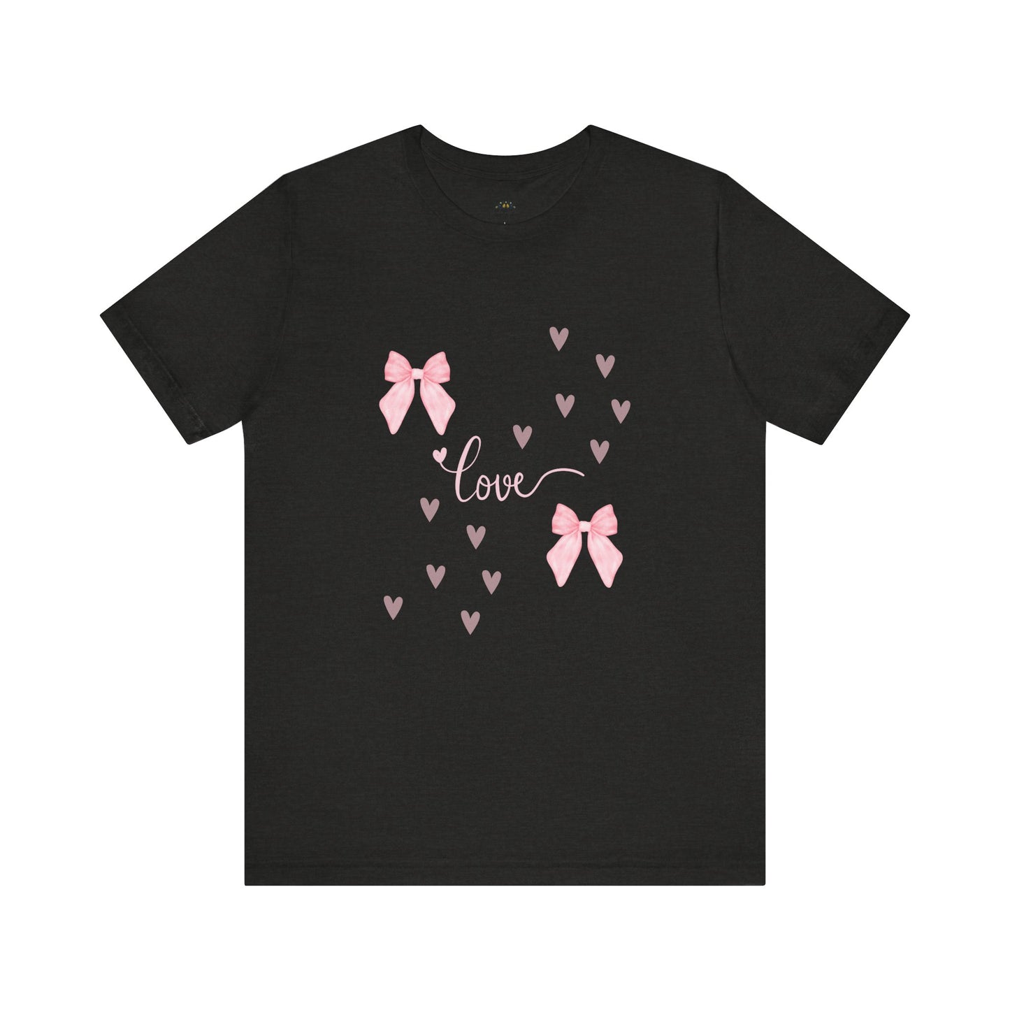 "Love & Bows" Women's T-Shirt – Cute & Feminine Faith-Based Tee