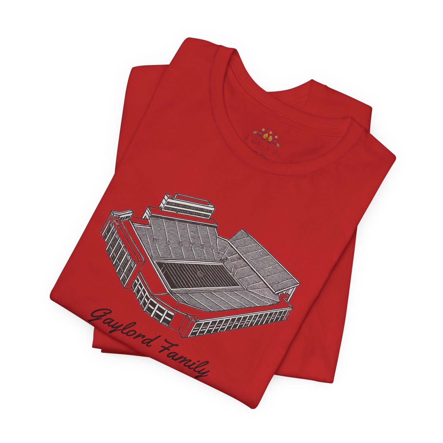 Gaylord Family Oklahoma Memorial Stadium Tribute Tee -  Short Sleeve