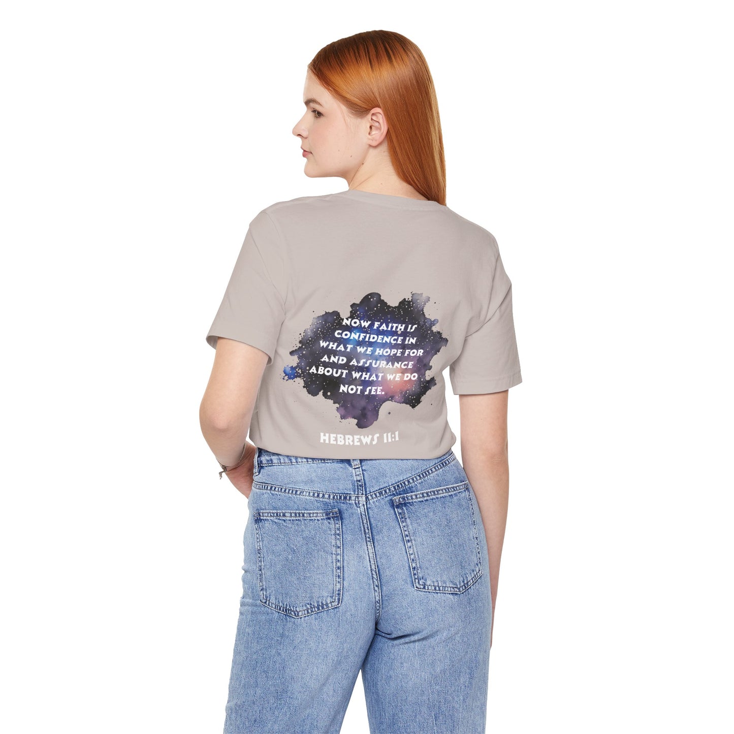 Don’t Stop Believin’ Retro Christian T-Shirt | Hebrews 11:1 Faith Tee