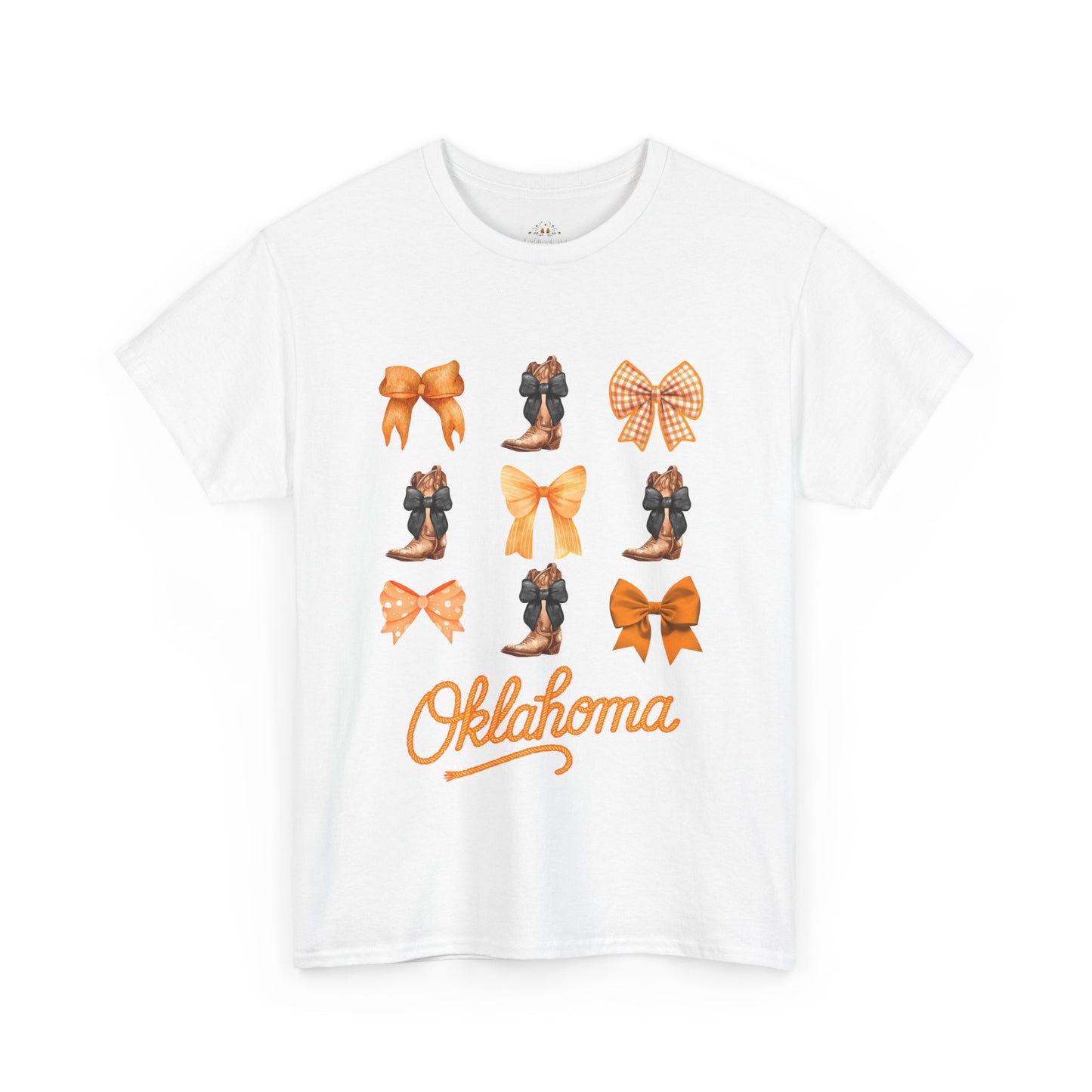 Boots, Bows & Oklahoma State Pride Tee