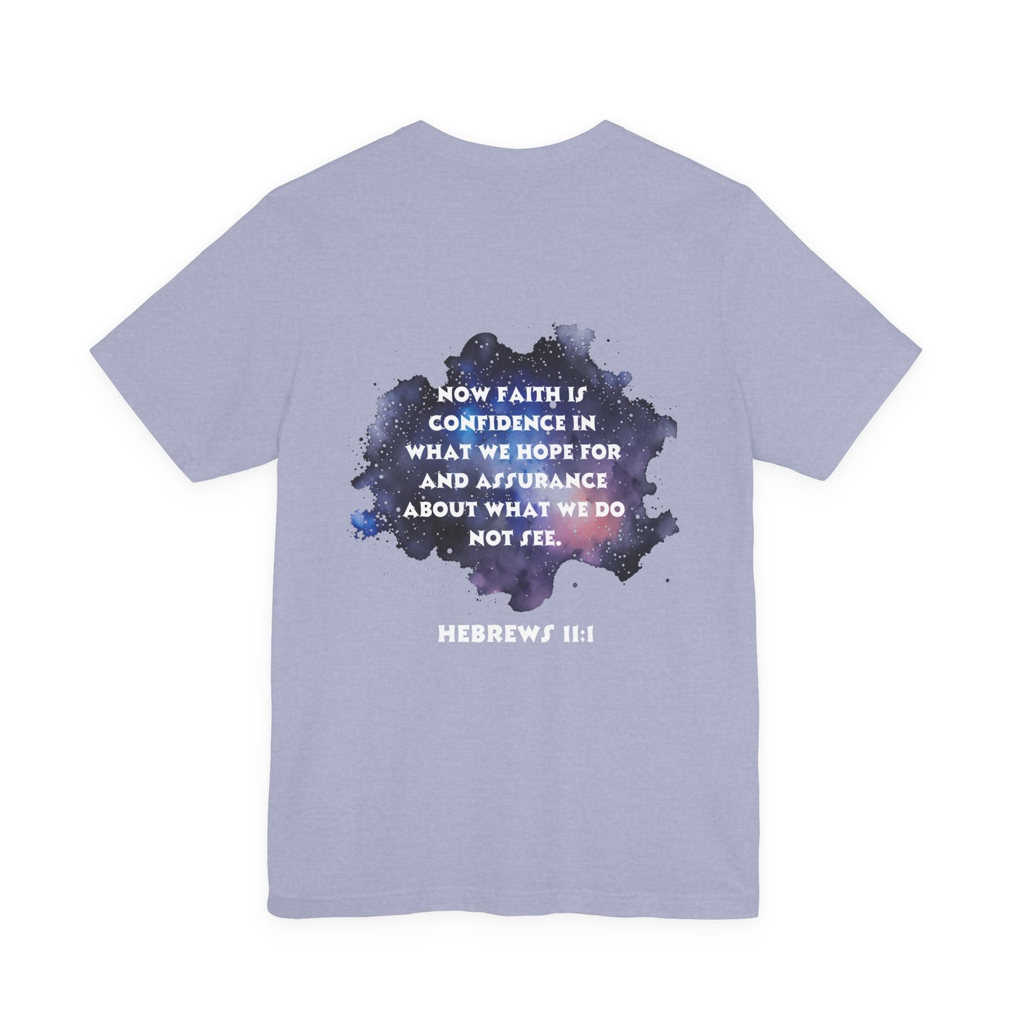 Don’t Stop Believin’ Retro Christian T-Shirt | Hebrews 11:1 Faith Tee