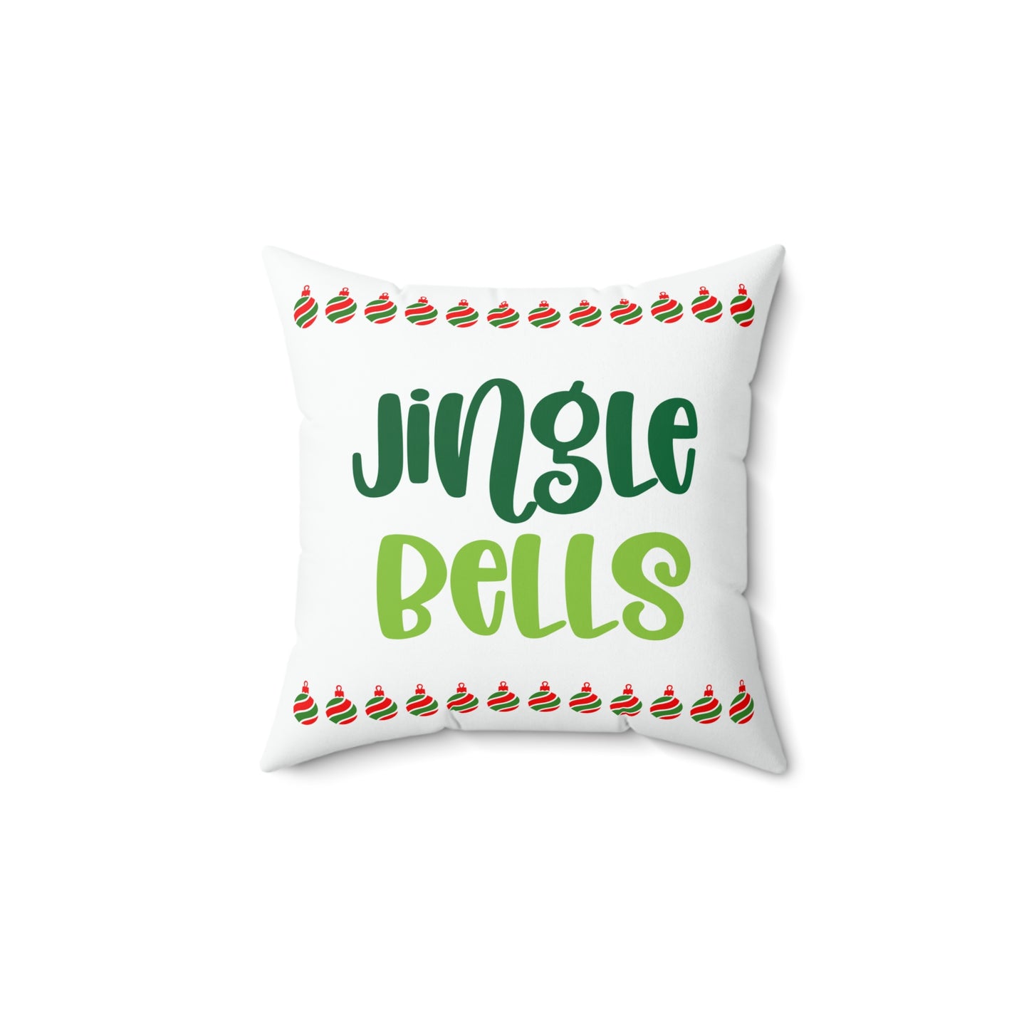 Holiday Decorative Pillow-Jingle Bells