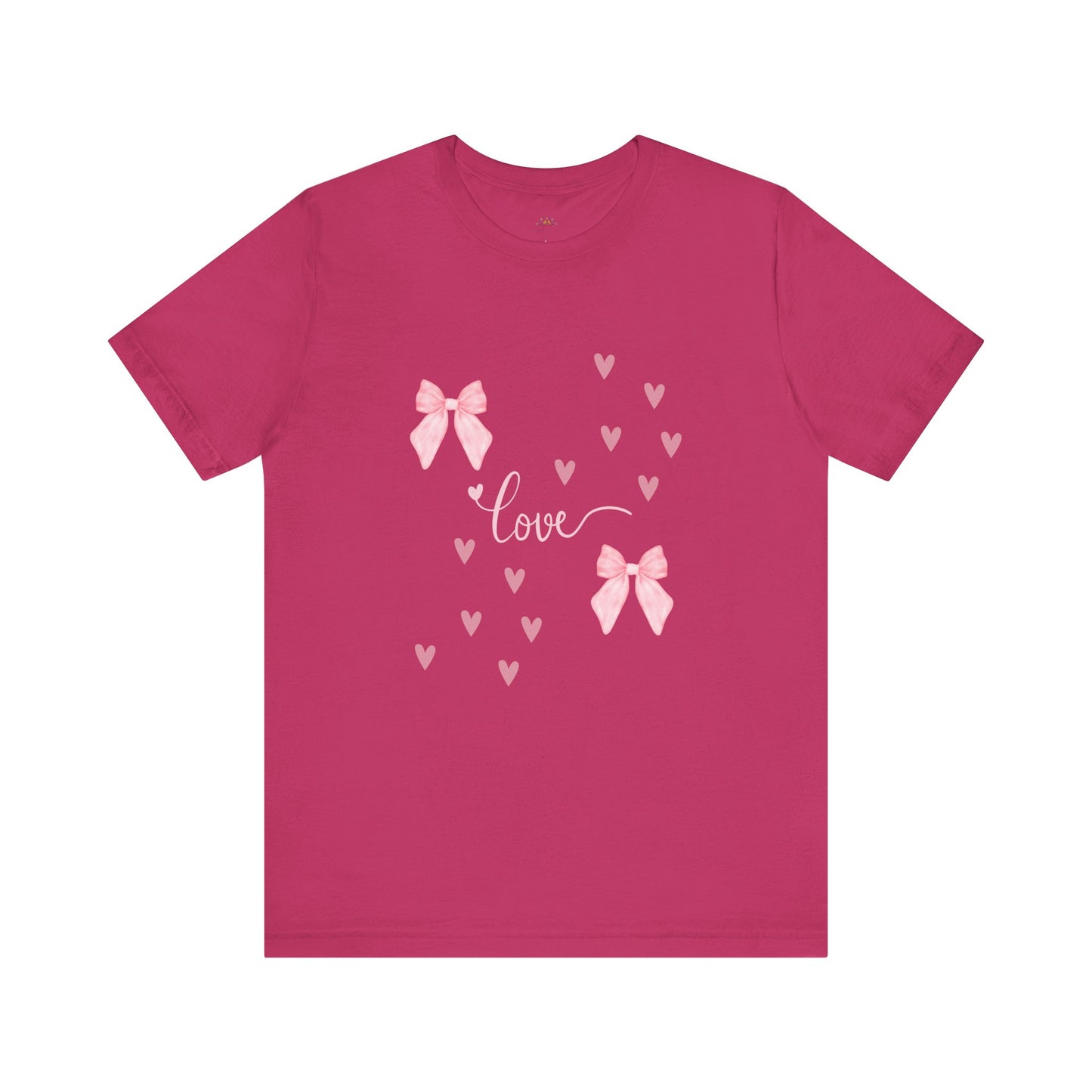 "Love & Bows" Women's T-Shirt – Cute & Feminine Faith-Based Tee