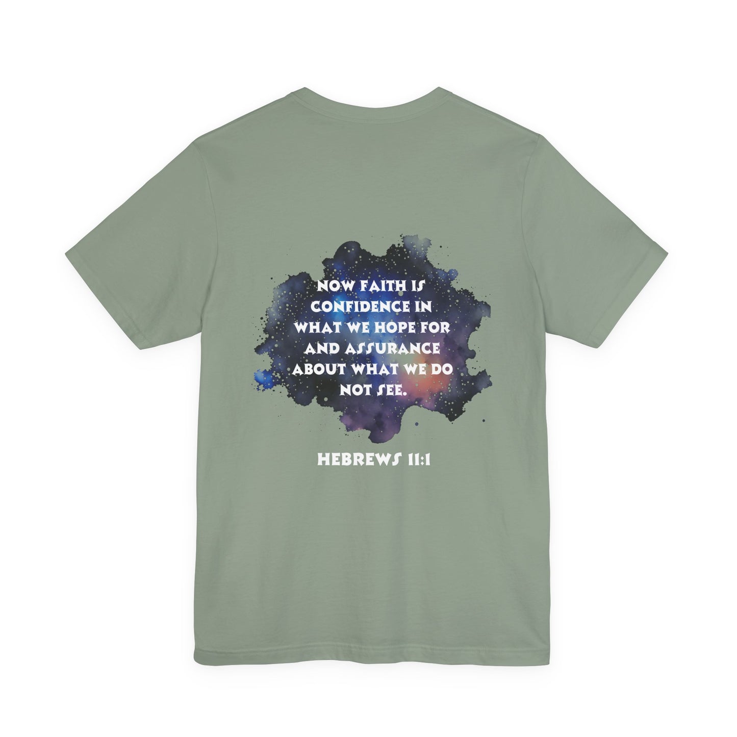 Don’t Stop Believin’ Retro Christian T-Shirt | Hebrews 11:1 Faith Tee