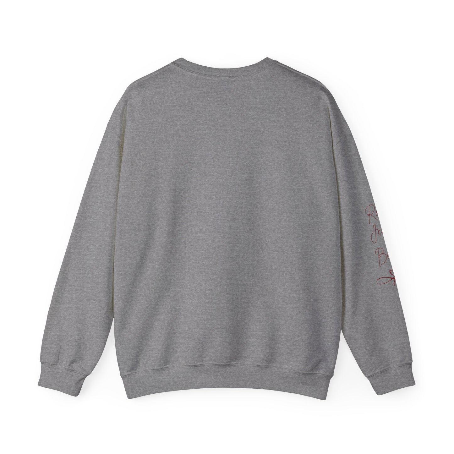 Personalized Sweatshirt - 'Mimsey" EST 2011' Script Graphic, Minimal Cozy Pullover