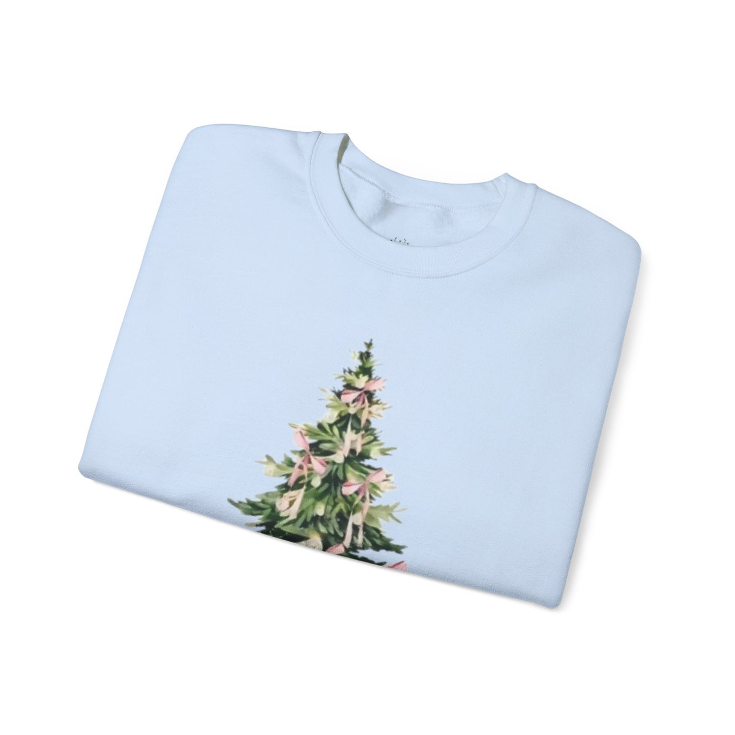 Christian Christmas Tree Sweatshirt | Faith-Based Holiday Apparel