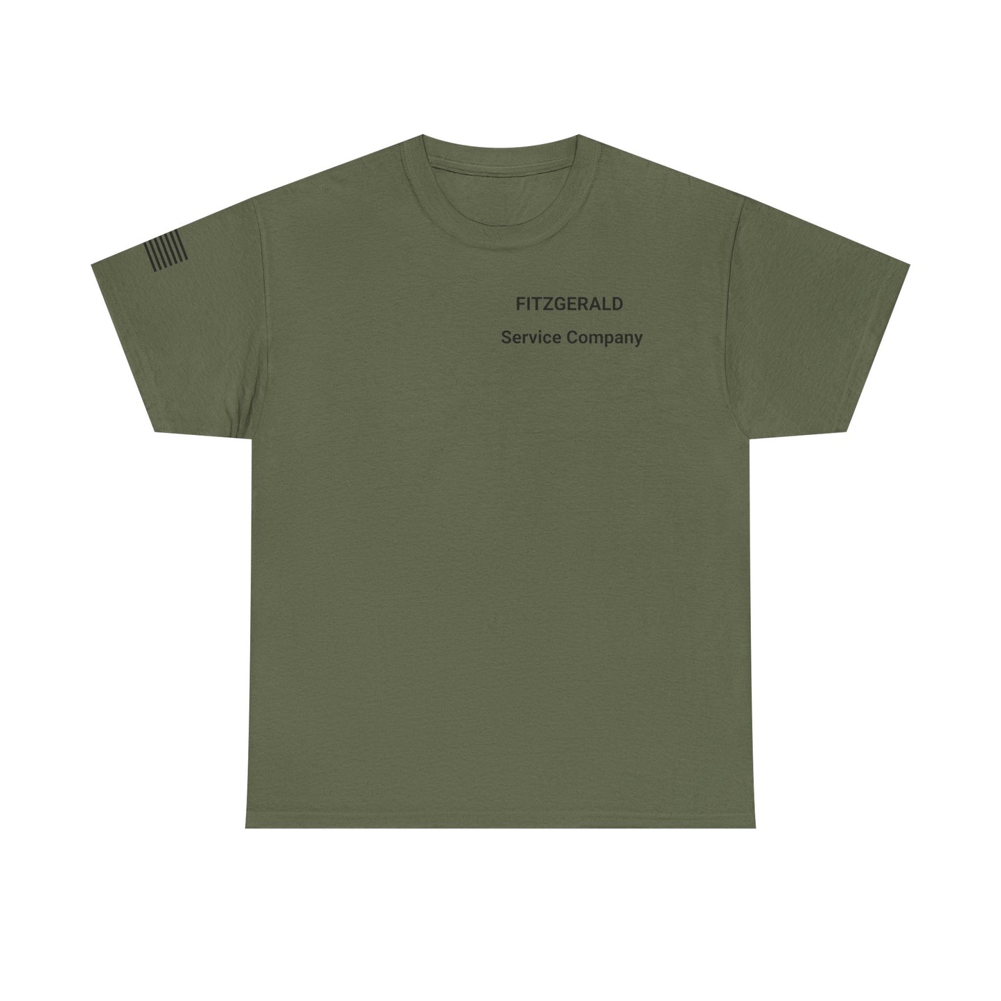 God, Country, Family Tee — Fitzgerald Service Company Graphic T‑Shirt