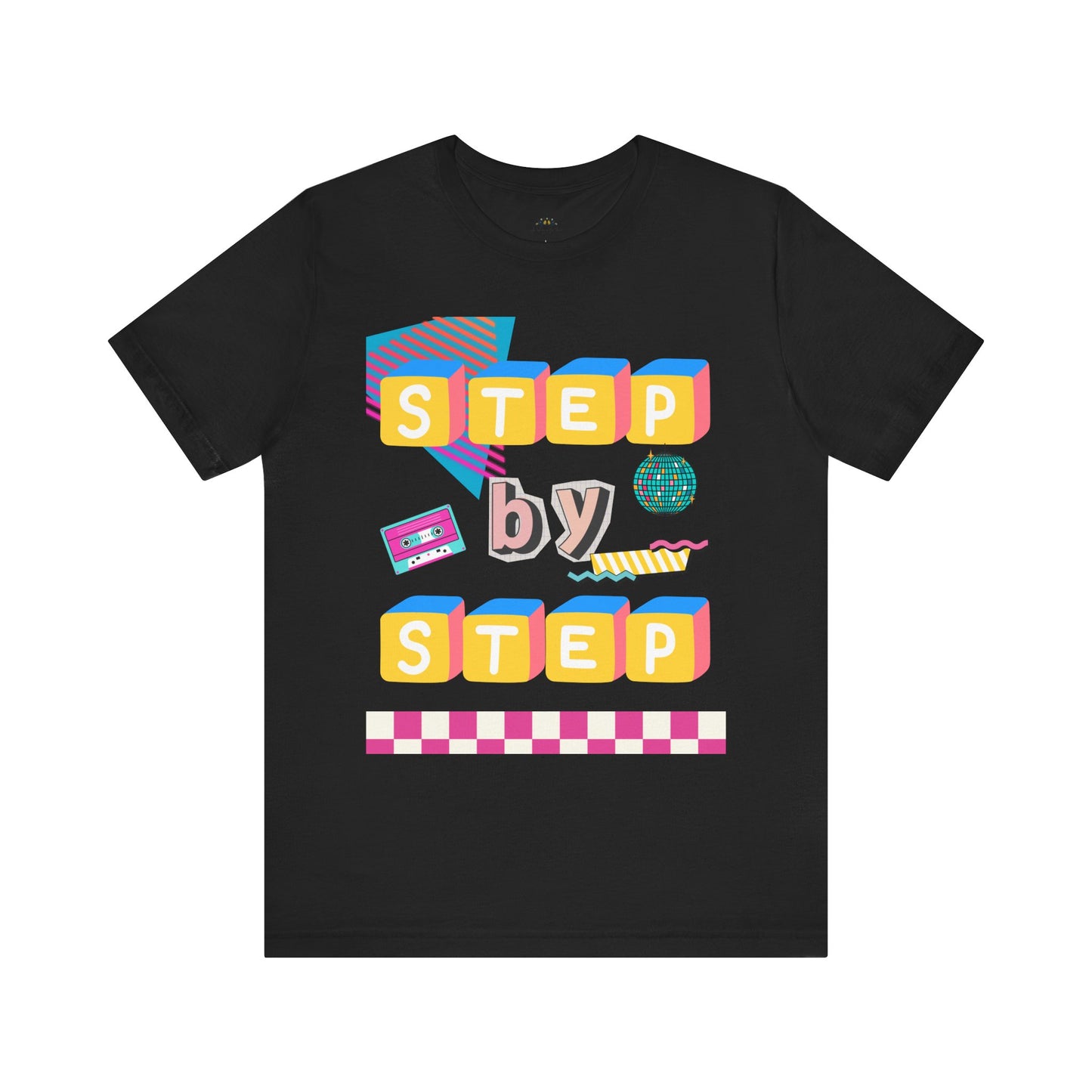 Step by Step Proverbs 16:9 Retro Christian T-Shirt