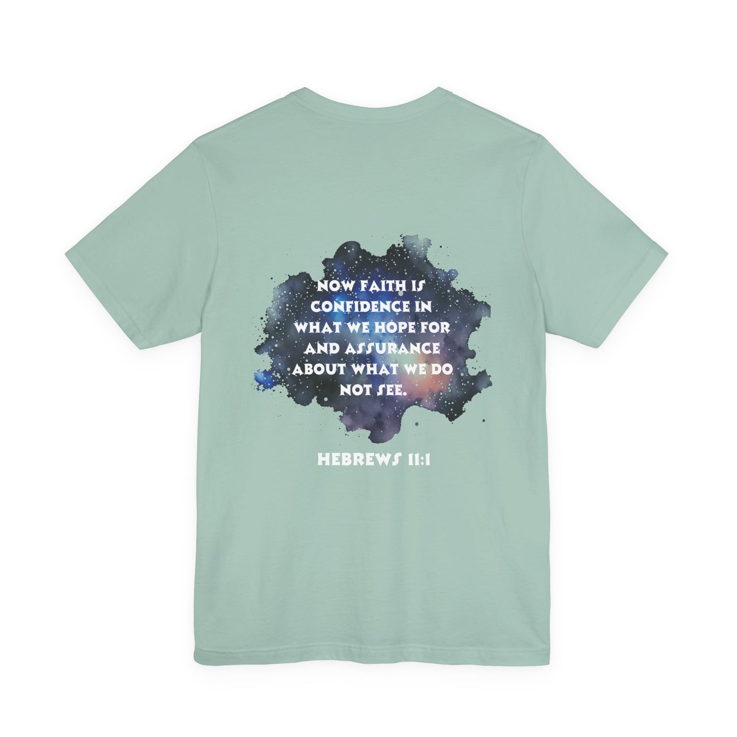 Don’t Stop Believin’ Retro Christian T-Shirt | Hebrews 11:1 Faith Tee