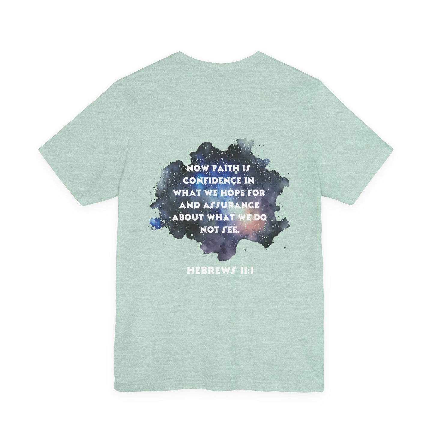 Don’t Stop Believin’ Retro Christian T-Shirt | Hebrews 11:1 Faith Tee
