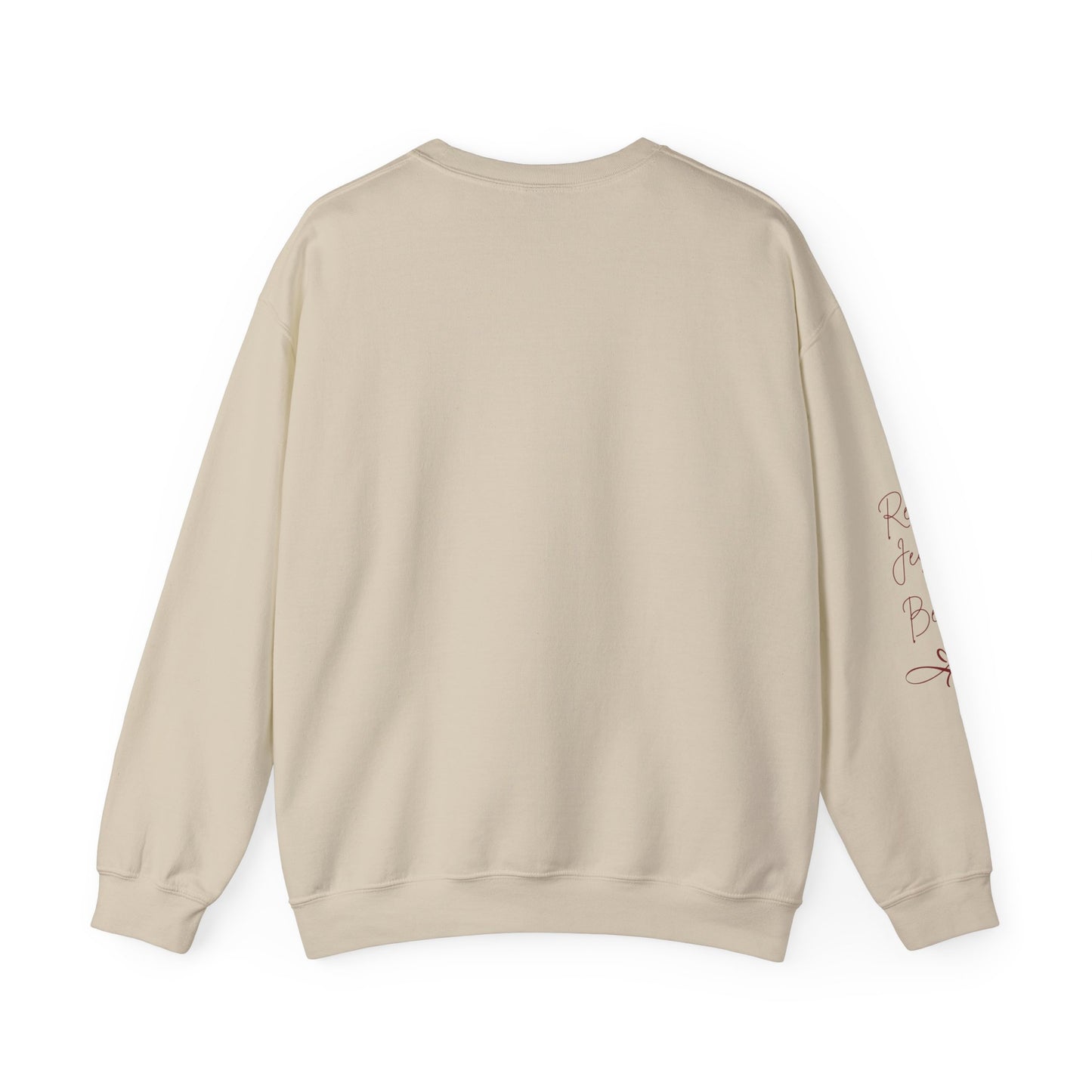 Personalized Sweatshirt - 'Mimsey" EST 2011' Script Graphic, Minimal Cozy Pullover
