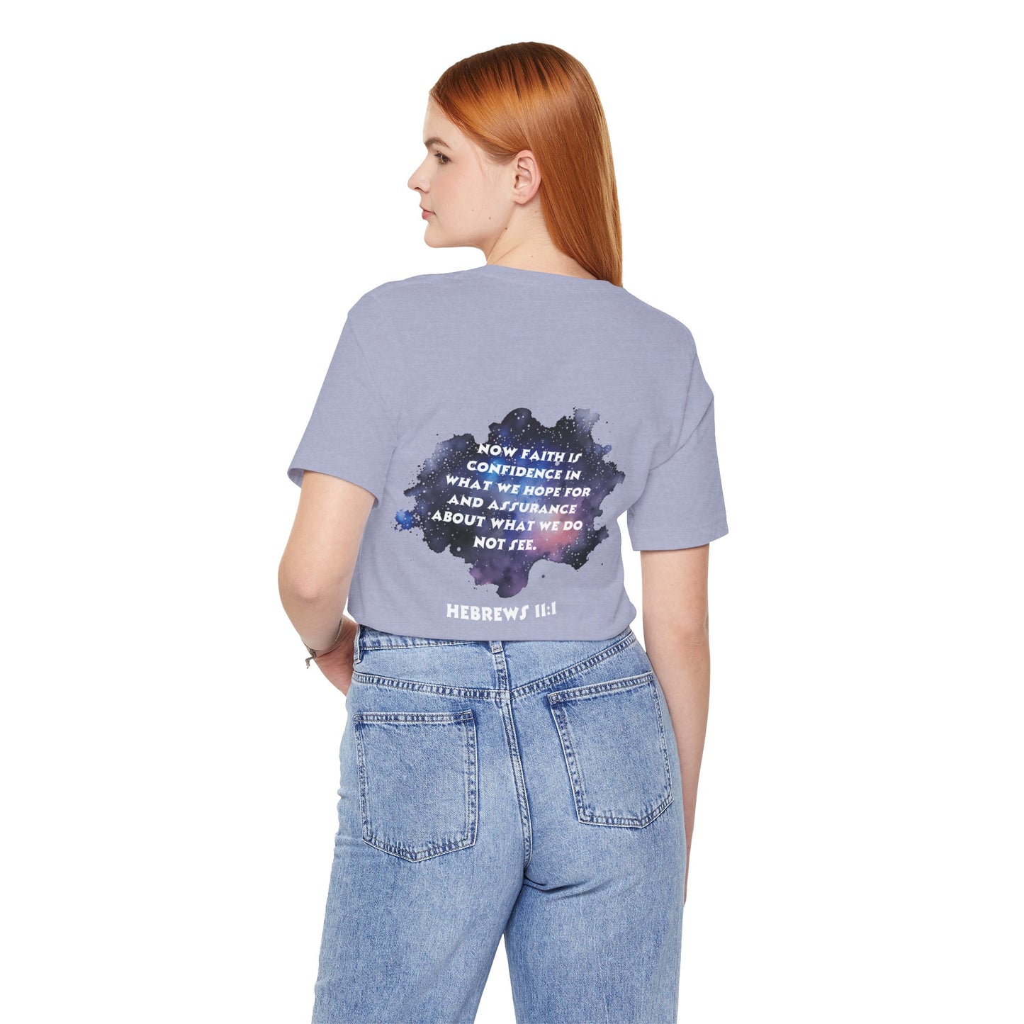 Don’t Stop Believin’ Retro Christian T-Shirt | Hebrews 11:1 Faith Tee