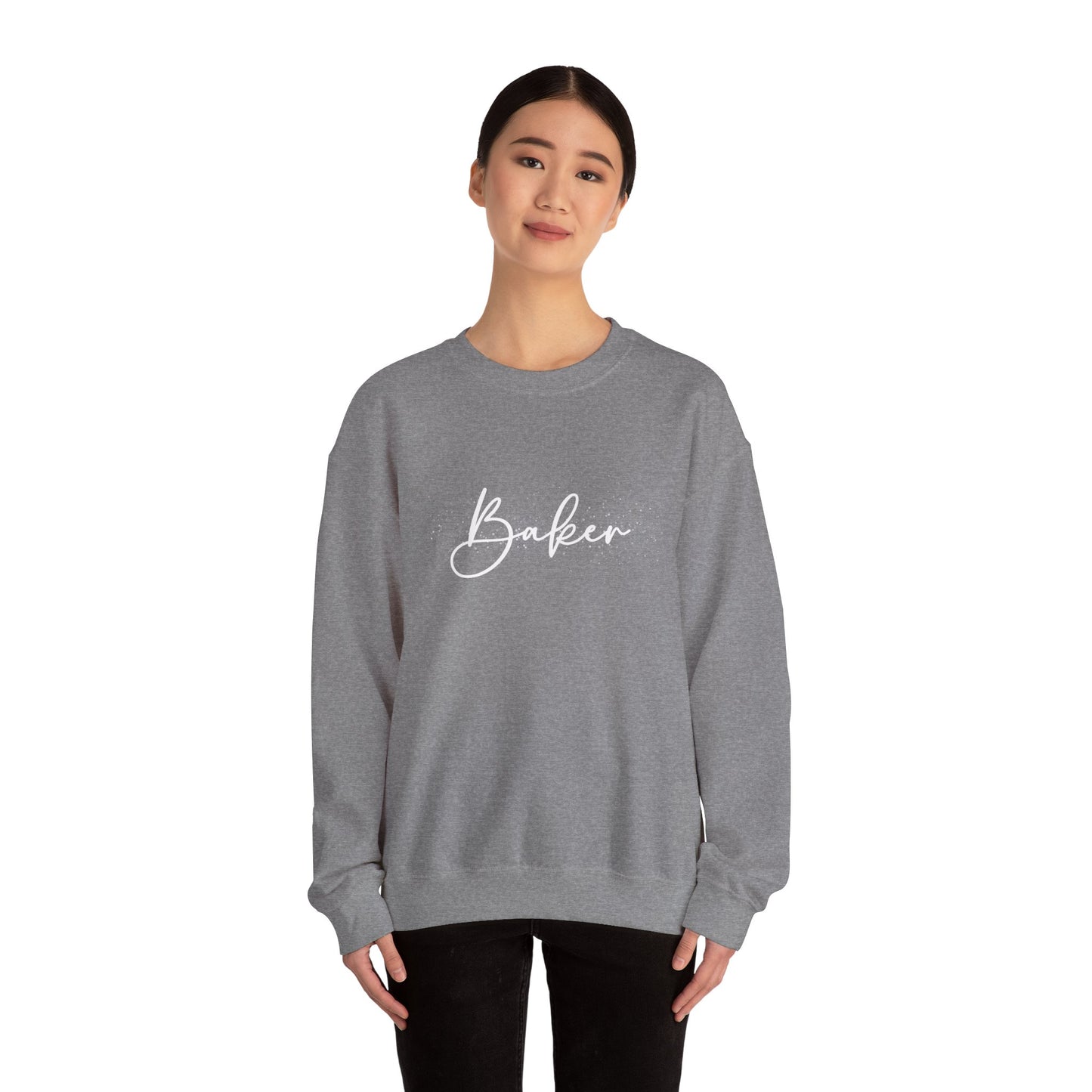 Custom Name Sparkle Sweatshirt – Rosaline Script - Wide variety of colors and sizes