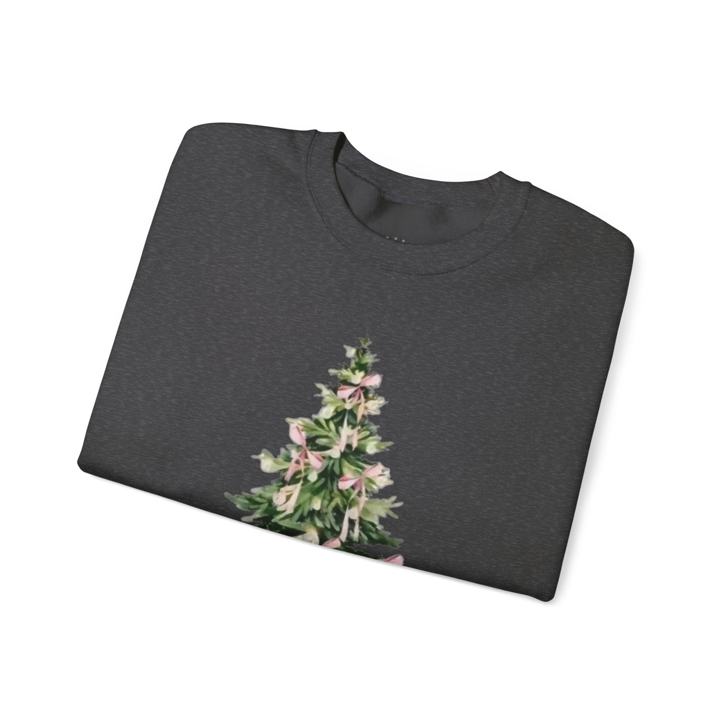 Christian Christmas Tree Sweatshirt | Faith-Based Holiday Apparel
