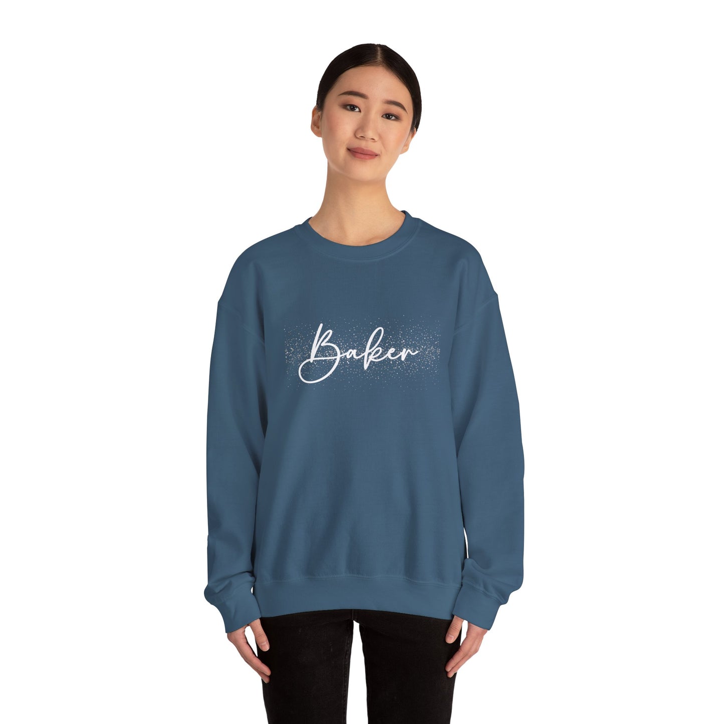 Custom Name Sparkle Sweatshirt – Rosaline Script - Wide variety of colors and sizes