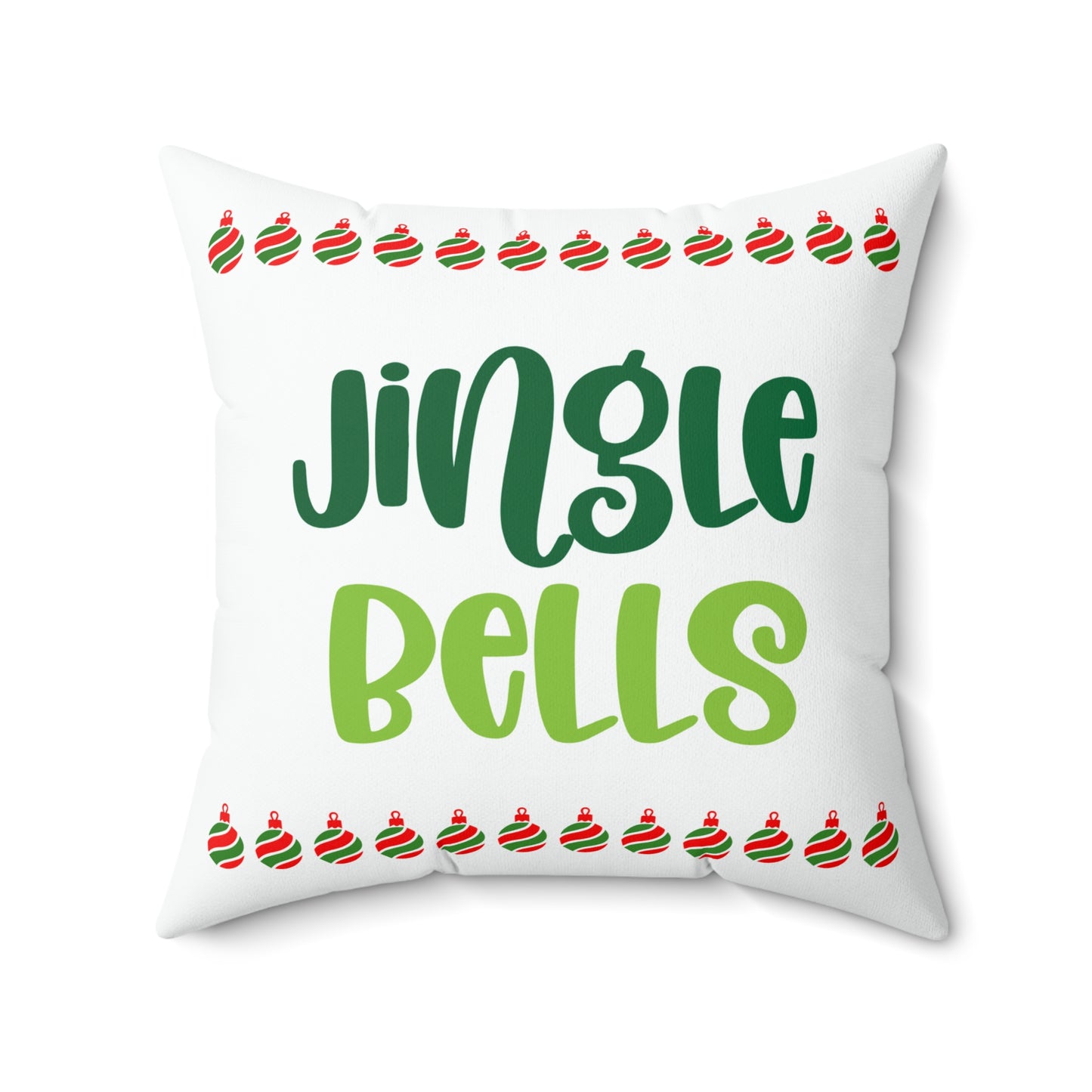Holiday Decorative Pillow-Jingle Bells