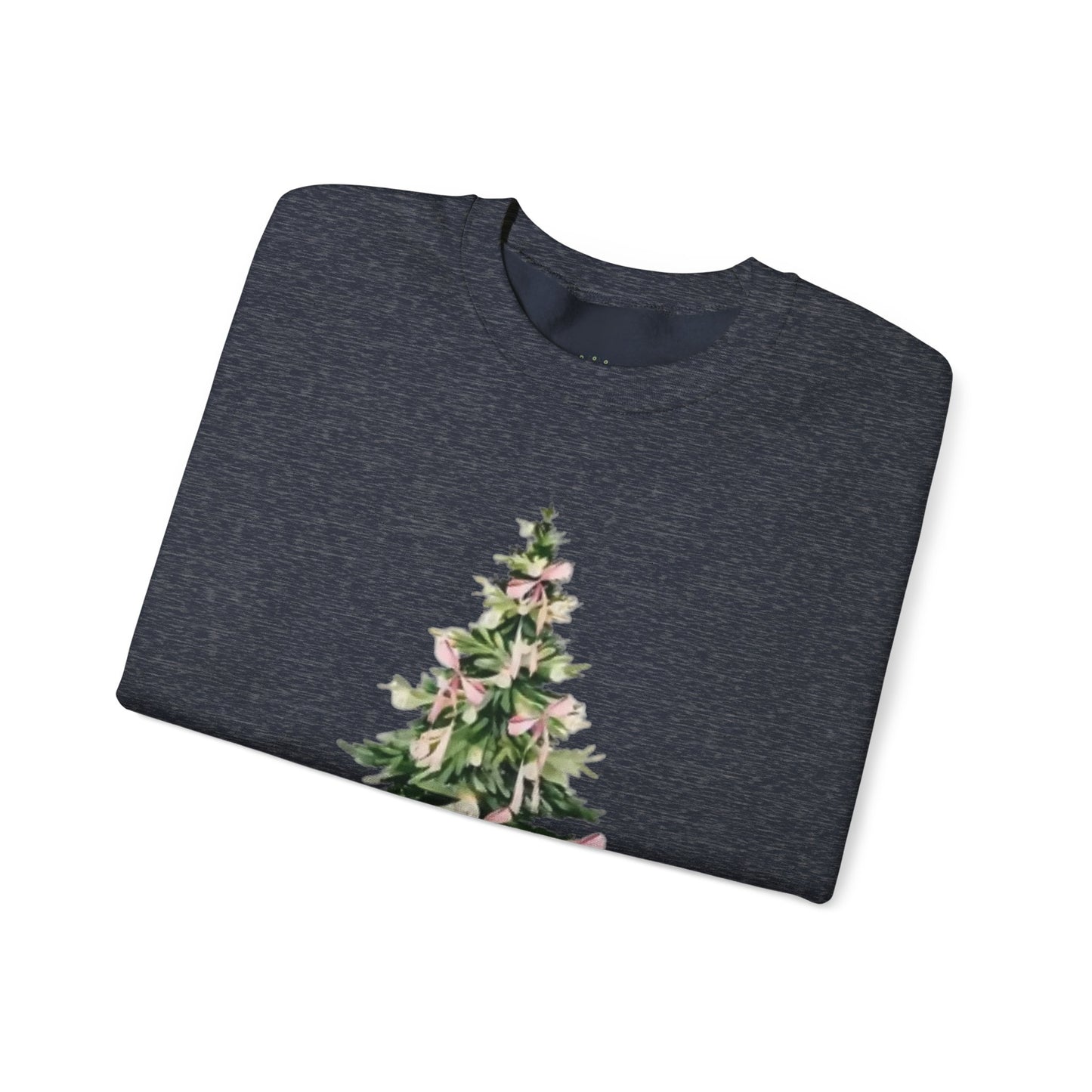 Christian Christmas Tree Sweatshirt | Faith-Based Holiday Apparel