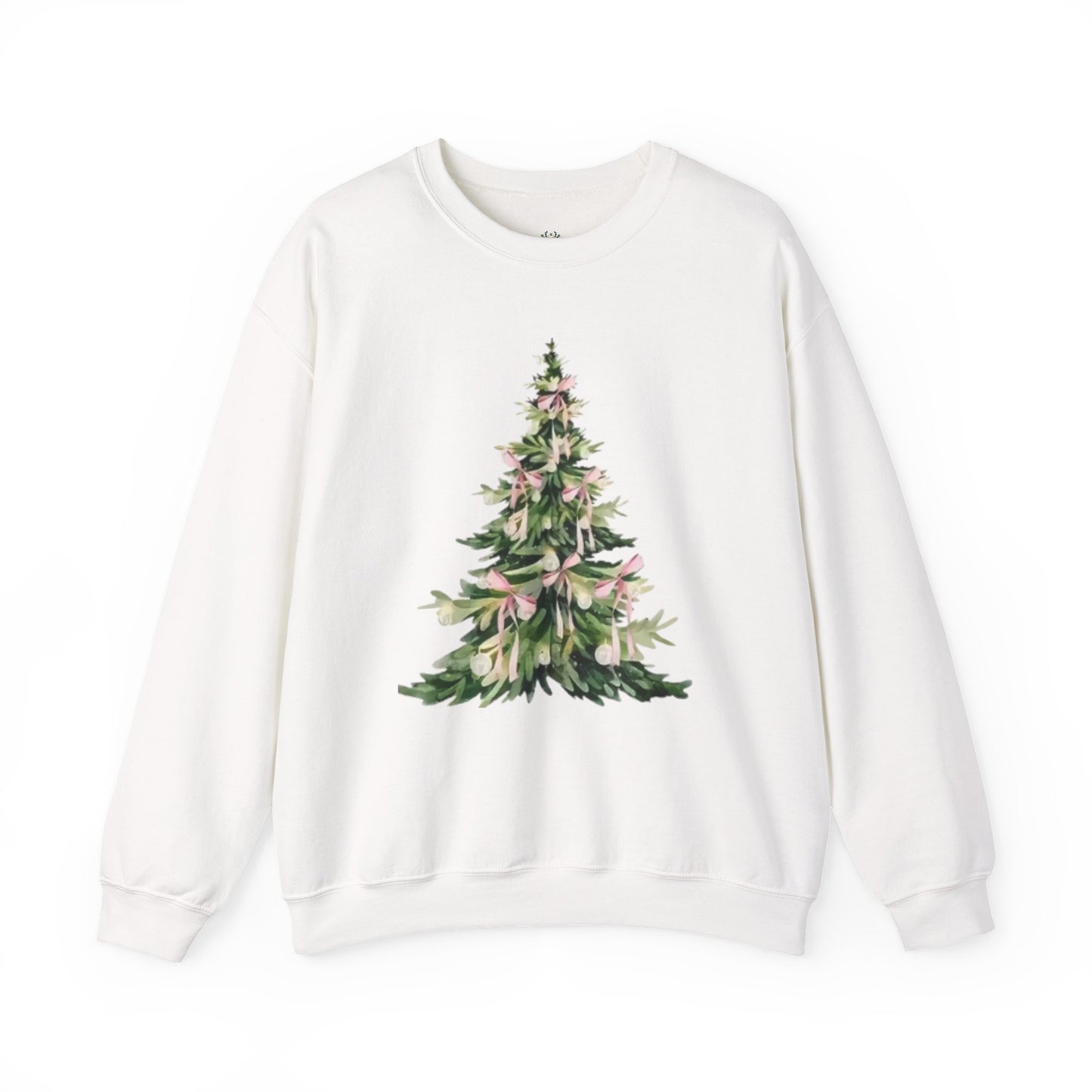 Christian Christmas Tree Sweatshirt | Faith-Based Holiday Apparel