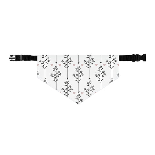Hearts & Arrows Pet Bandana