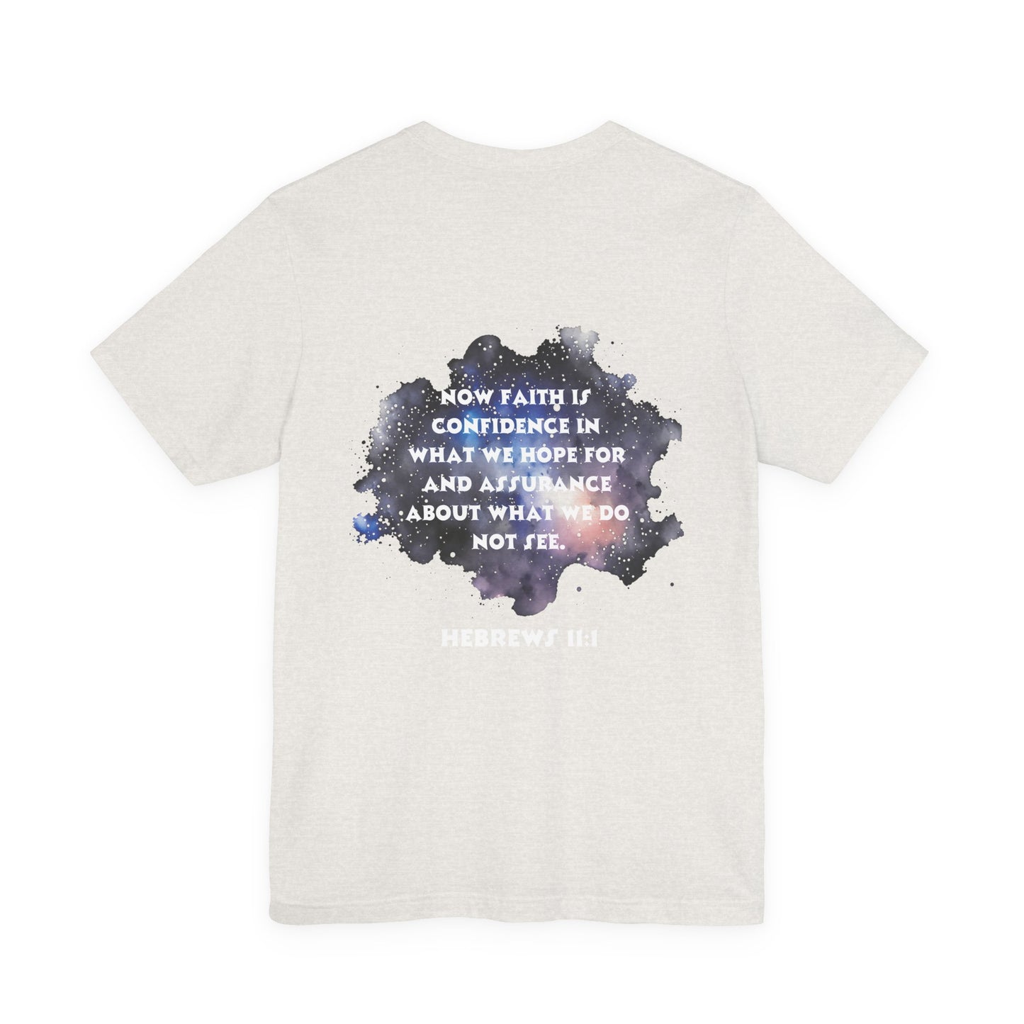 Don’t Stop Believin’ Retro Christian T-Shirt | Hebrews 11:1 Faith Tee