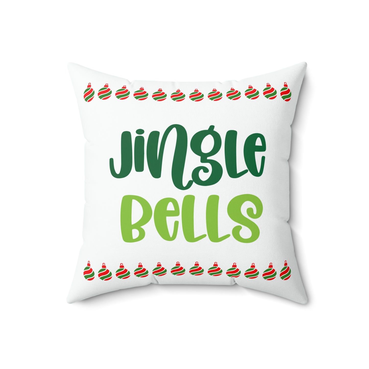Holiday Decorative Pillow-Jingle Bells