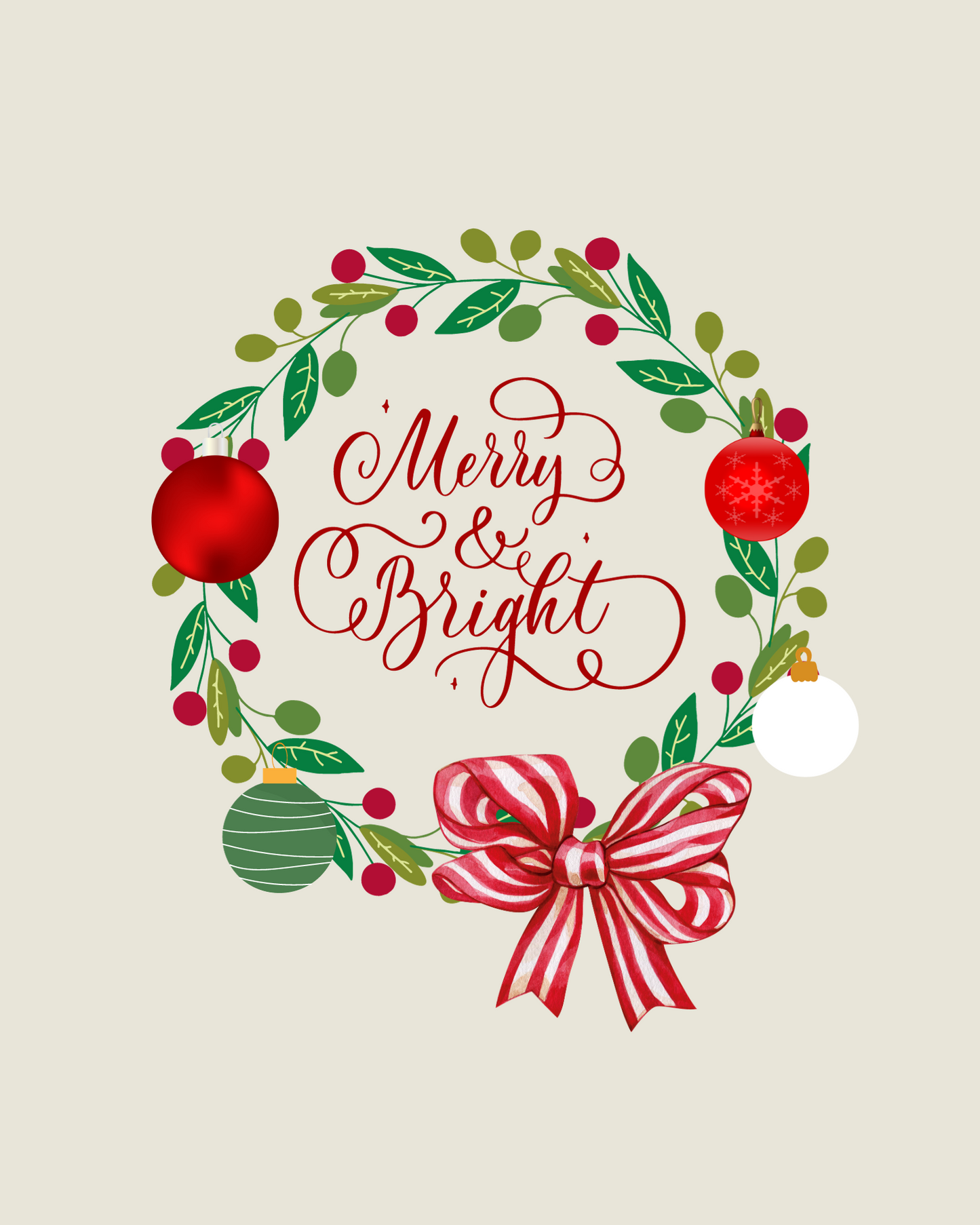 Deck The Halls & Walls- Christmas wall art  to easily transform any room into a holiday wonderland!