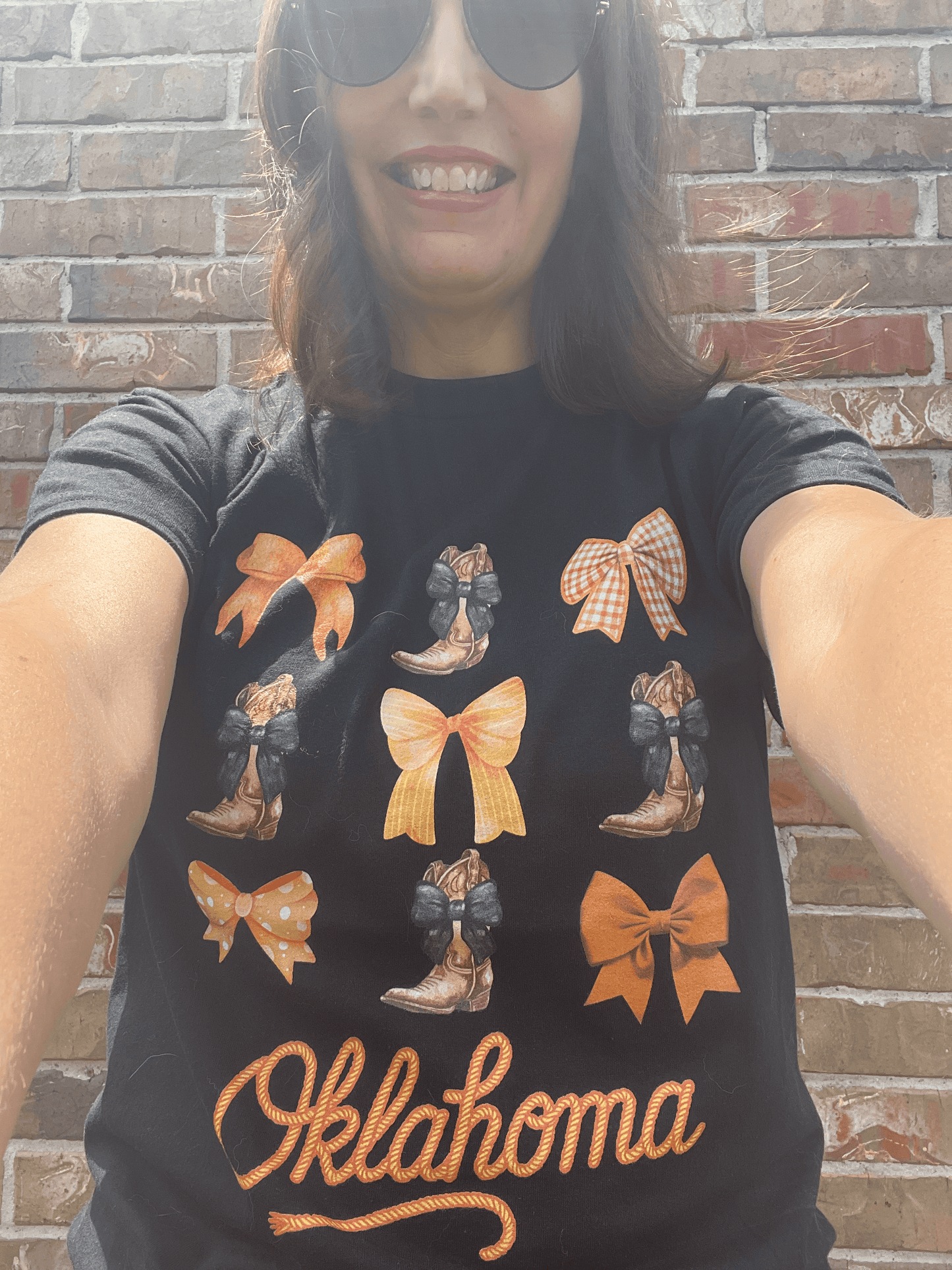 Boots, Bows & Oklahoma State Pride Tee