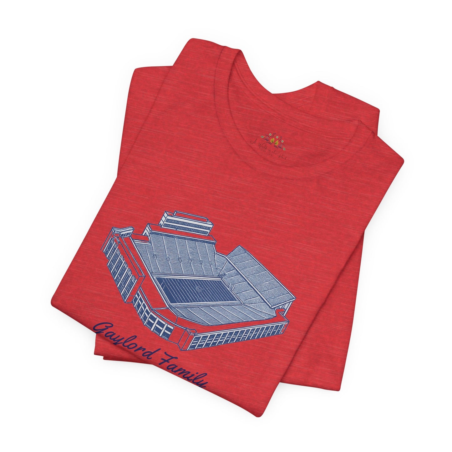 Gaylord Family Oklahoma Memorial Stadium Tribute Tee -  Short Sleeve