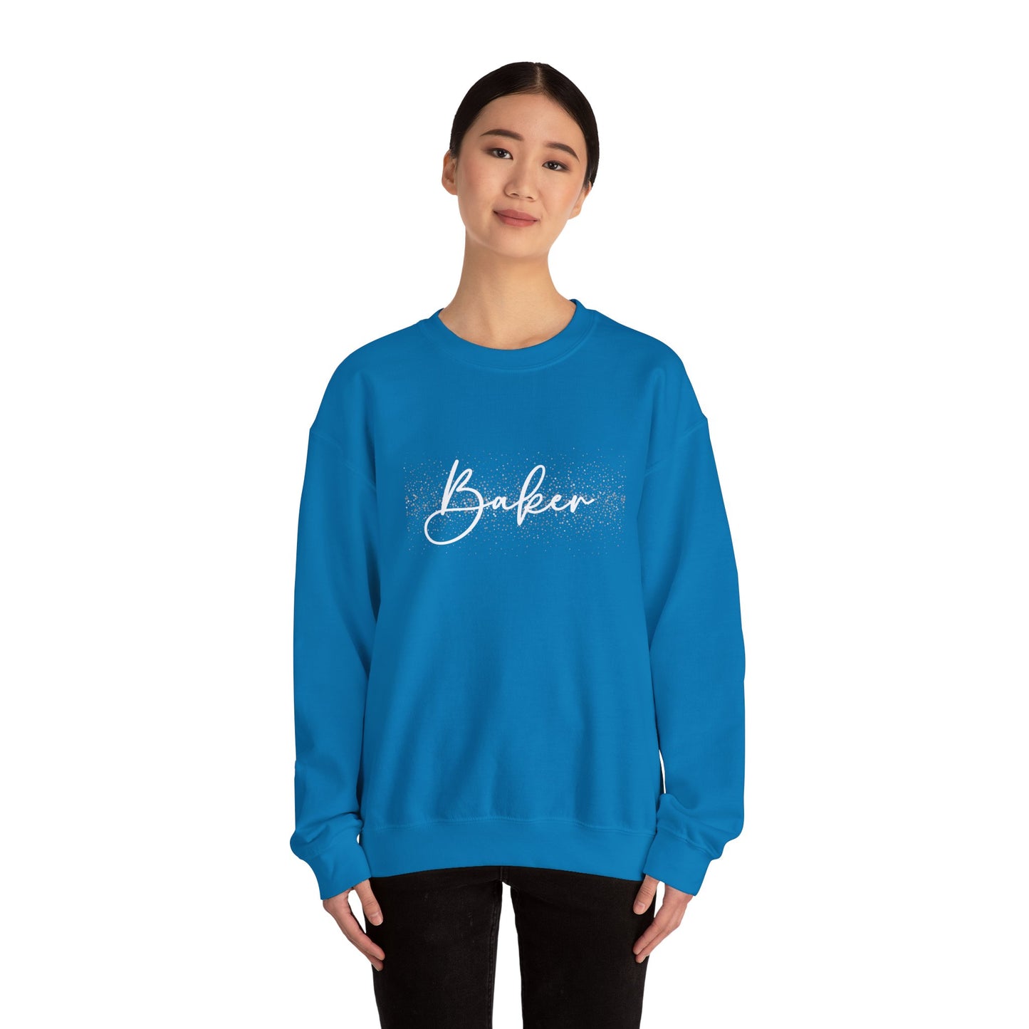 Custom Name Sparkle Sweatshirt – Rosaline Script - Wide variety of colors and sizes