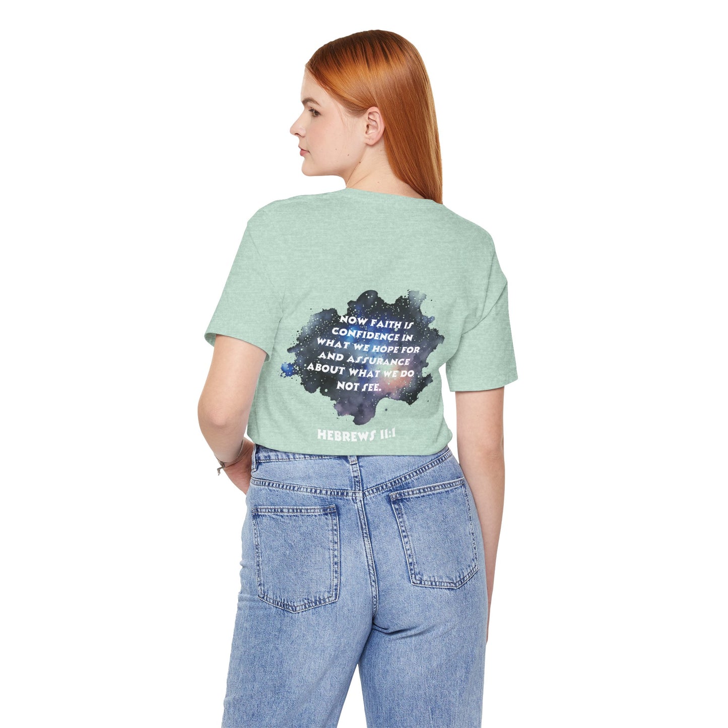 Don’t Stop Believin’ Retro Christian T-Shirt | Hebrews 11:1 Faith Tee