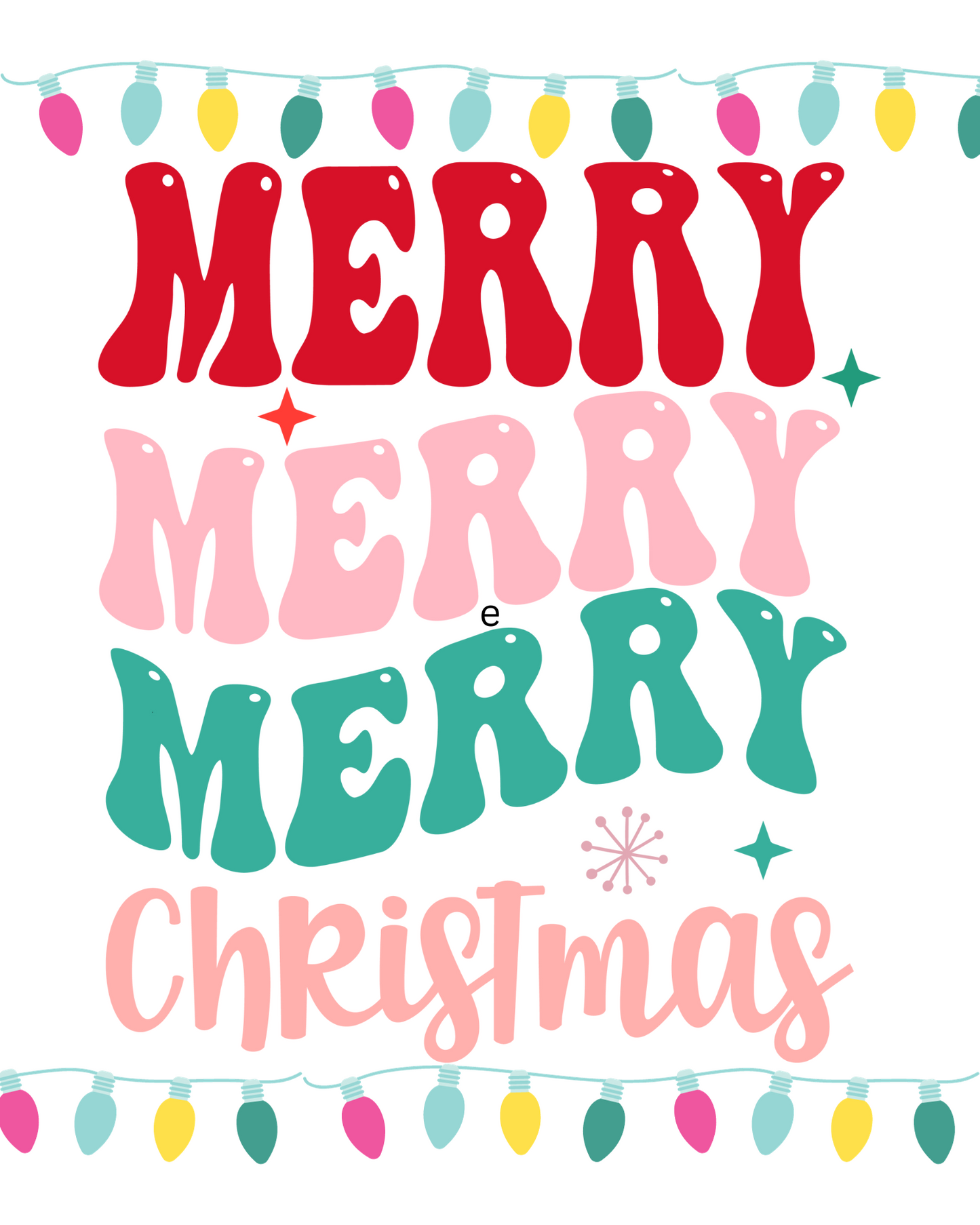 Deck The Halls & Walls- Christmas wall art  to easily transform any room into a holiday wonderland!