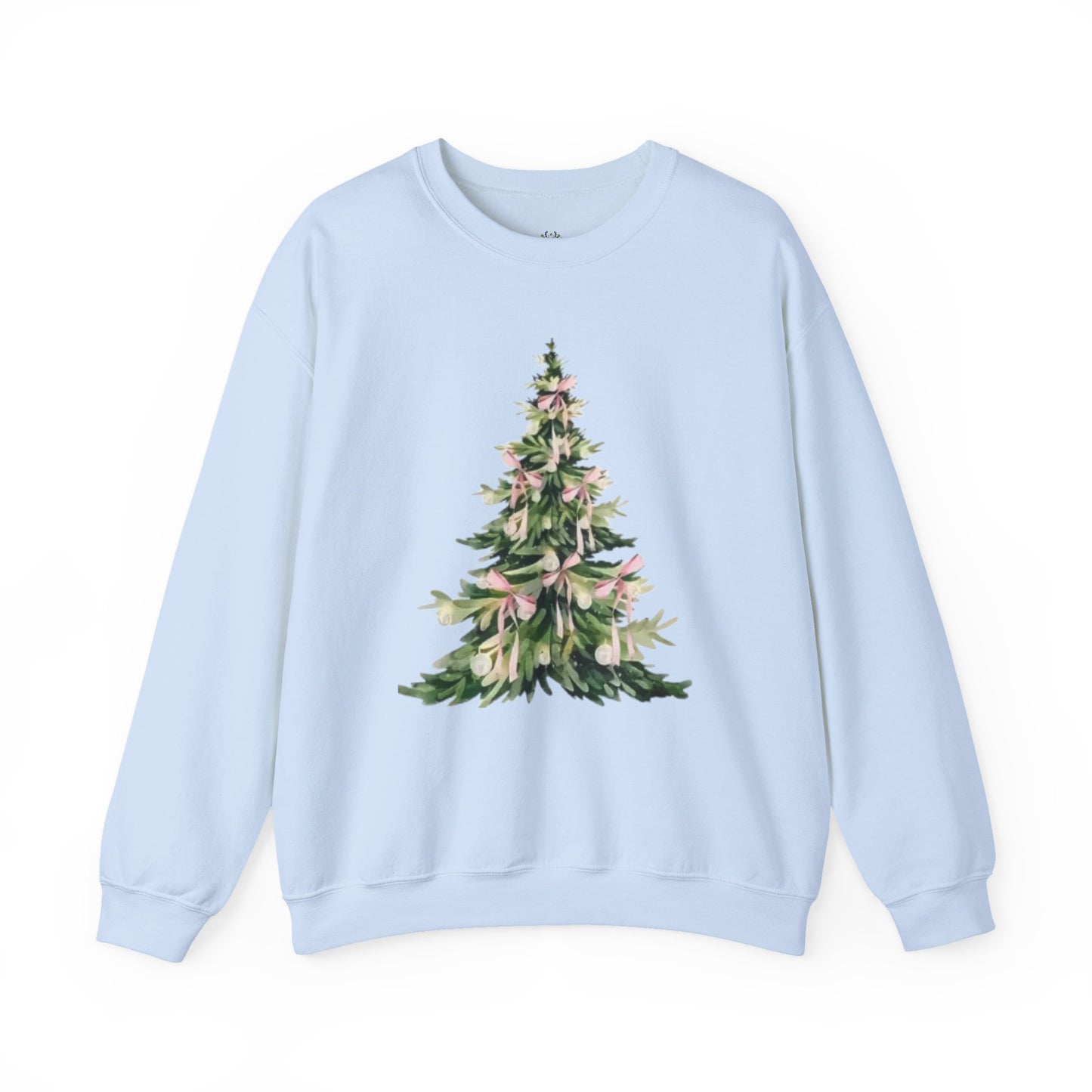 Christian Christmas Tree Sweatshirt | Faith-Based Holiday Apparel