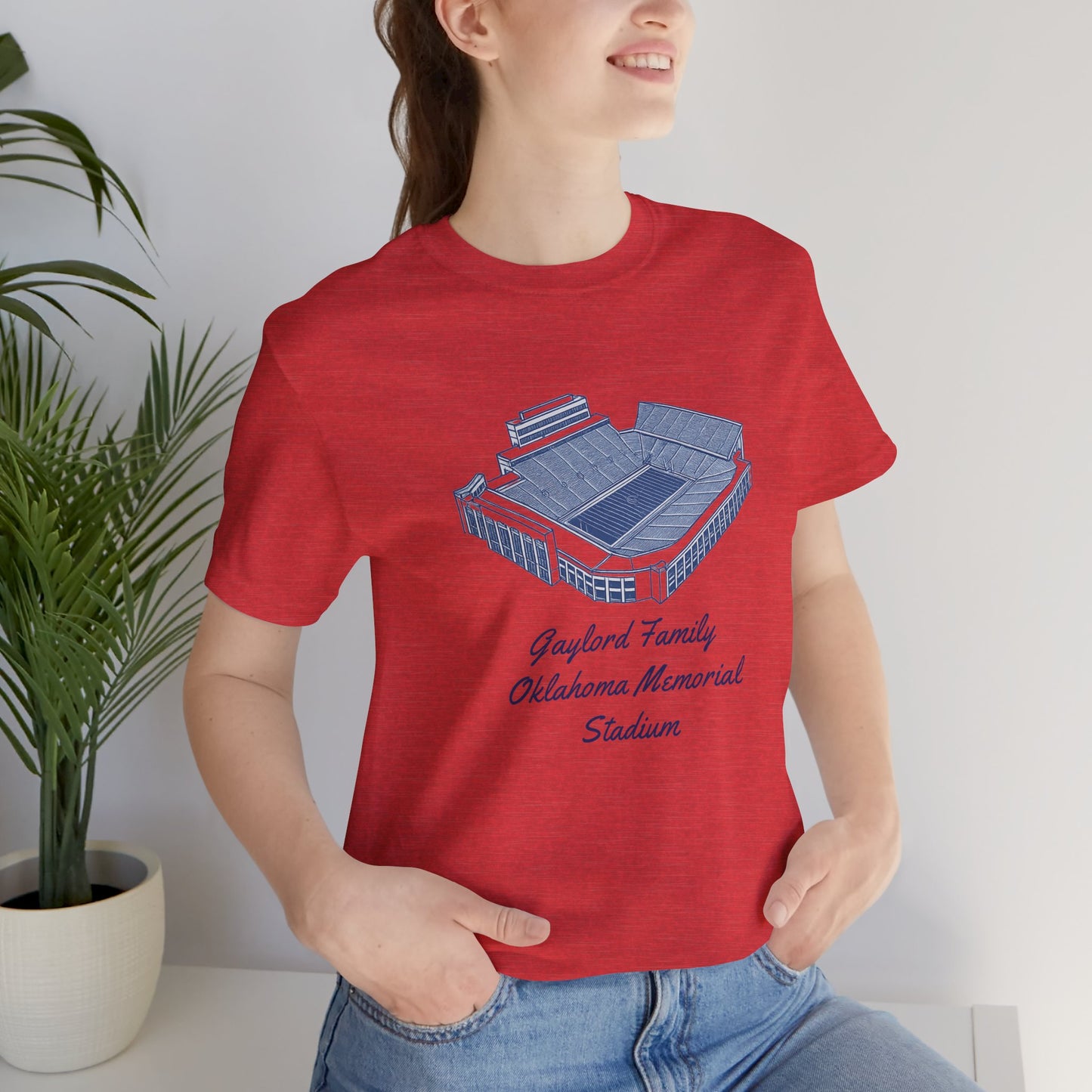 Gaylord Family Oklahoma Memorial Stadium Tribute Tee -  Short Sleeve