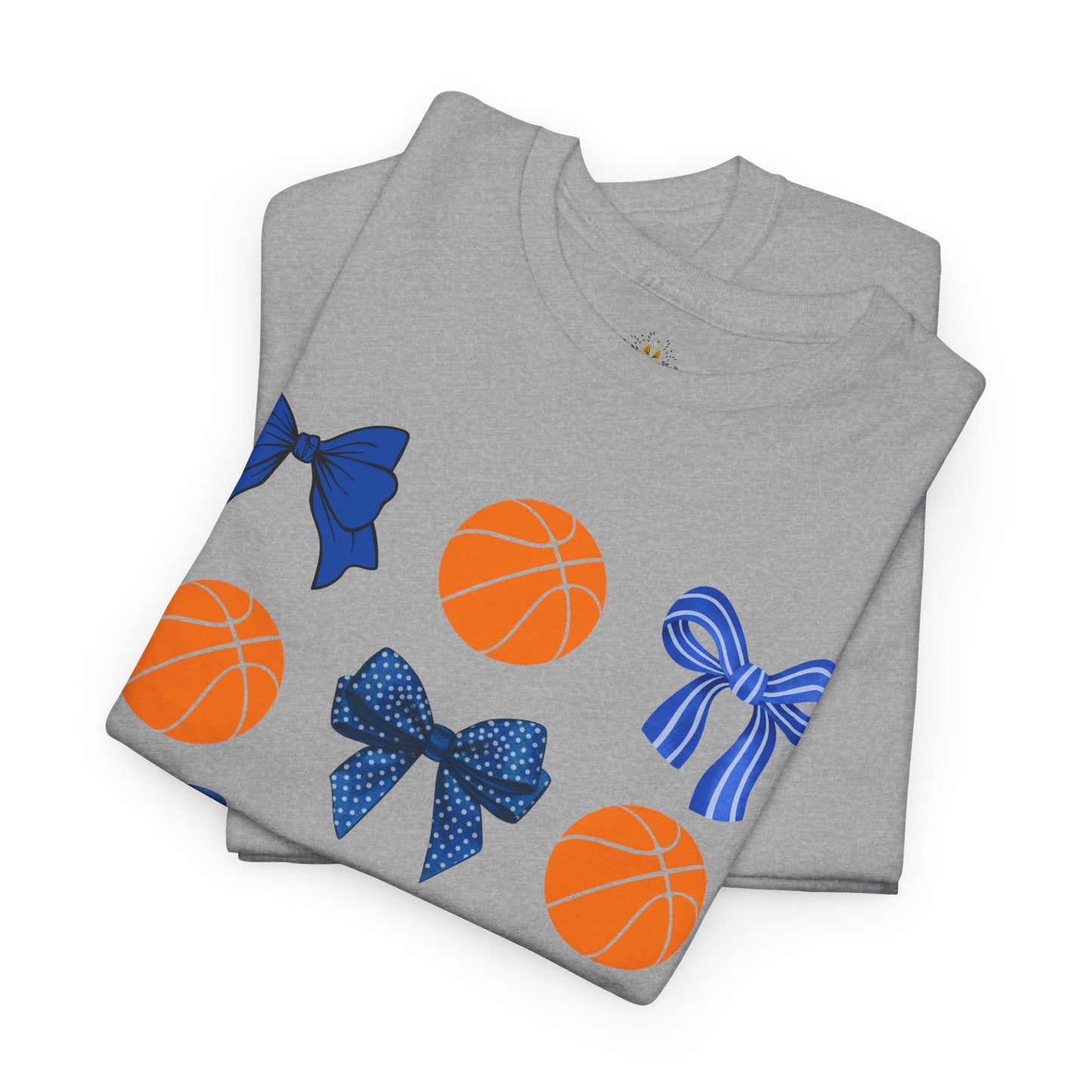 OKC Hoops & Bows Tee – Thunder Edition