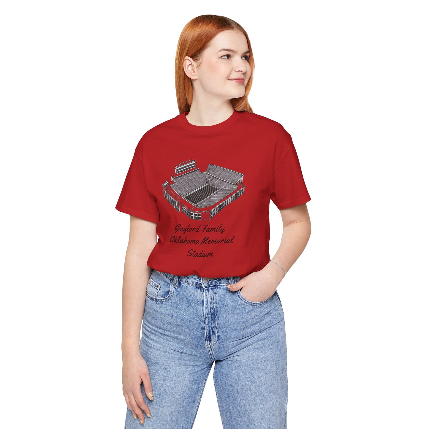 Gaylord Family Oklahoma Memorial Stadium Tribute Tee -  Short Sleeve