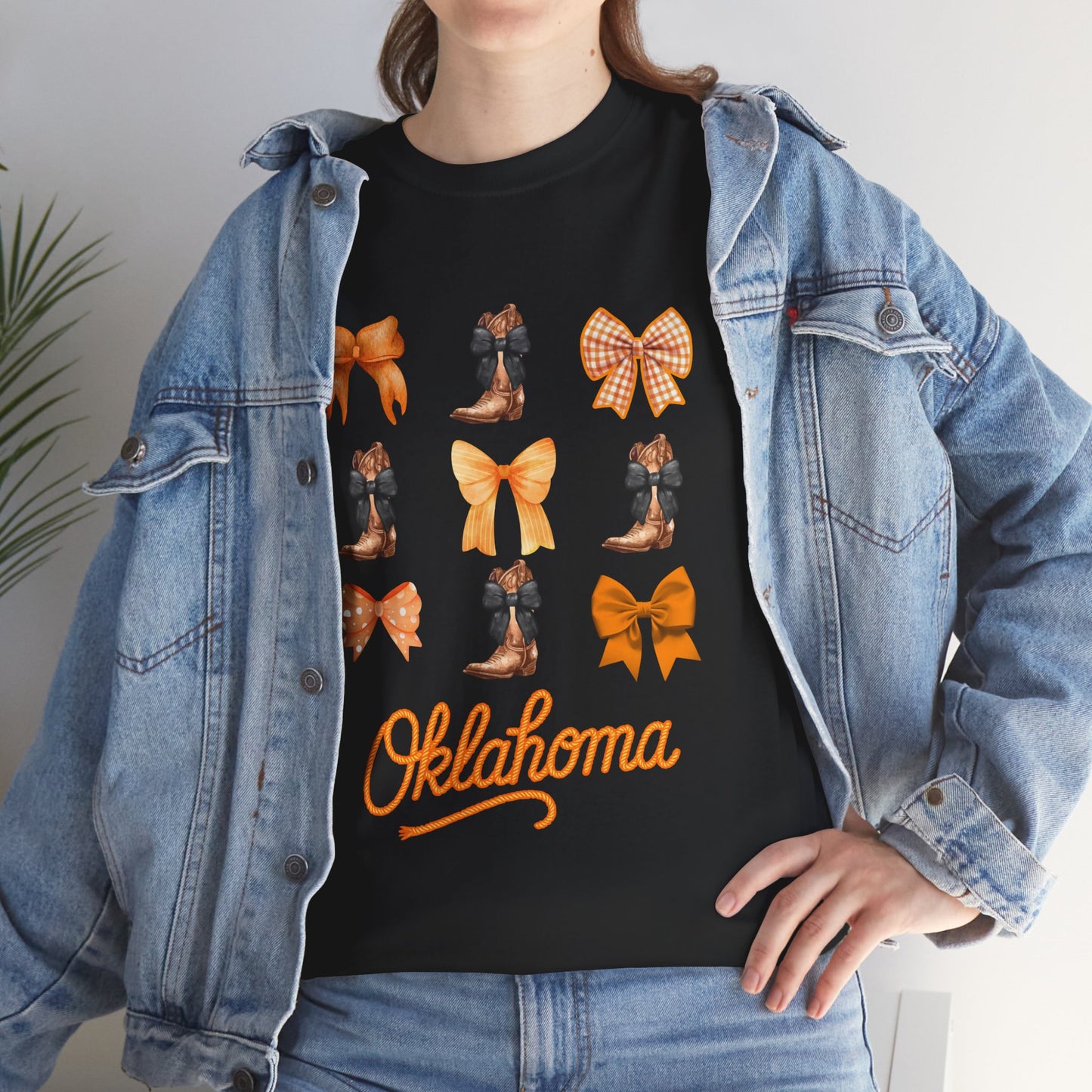 Boots, Bows & Oklahoma State Pride Tee
