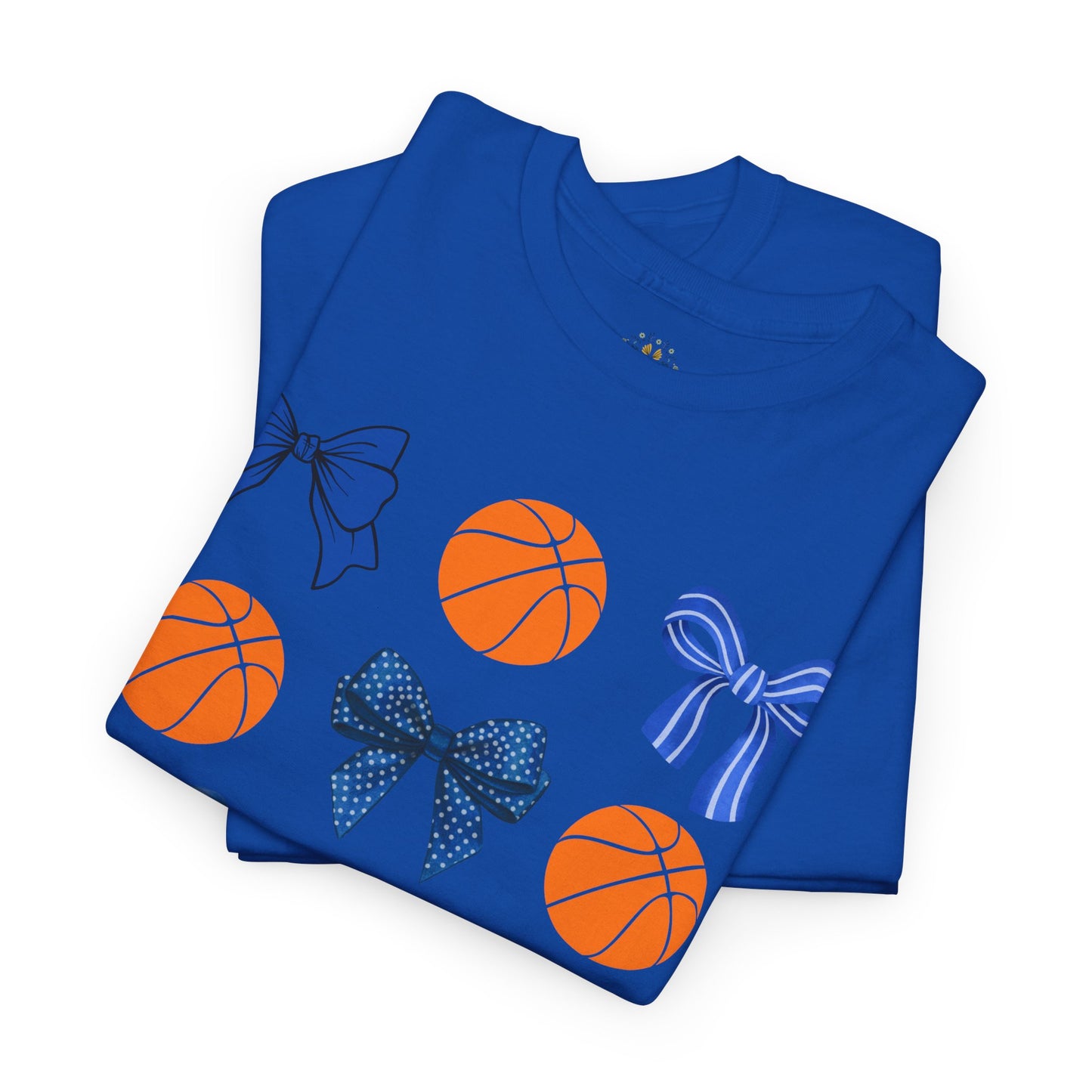 OKC Hoops & Bows Tee – Thunder Edition