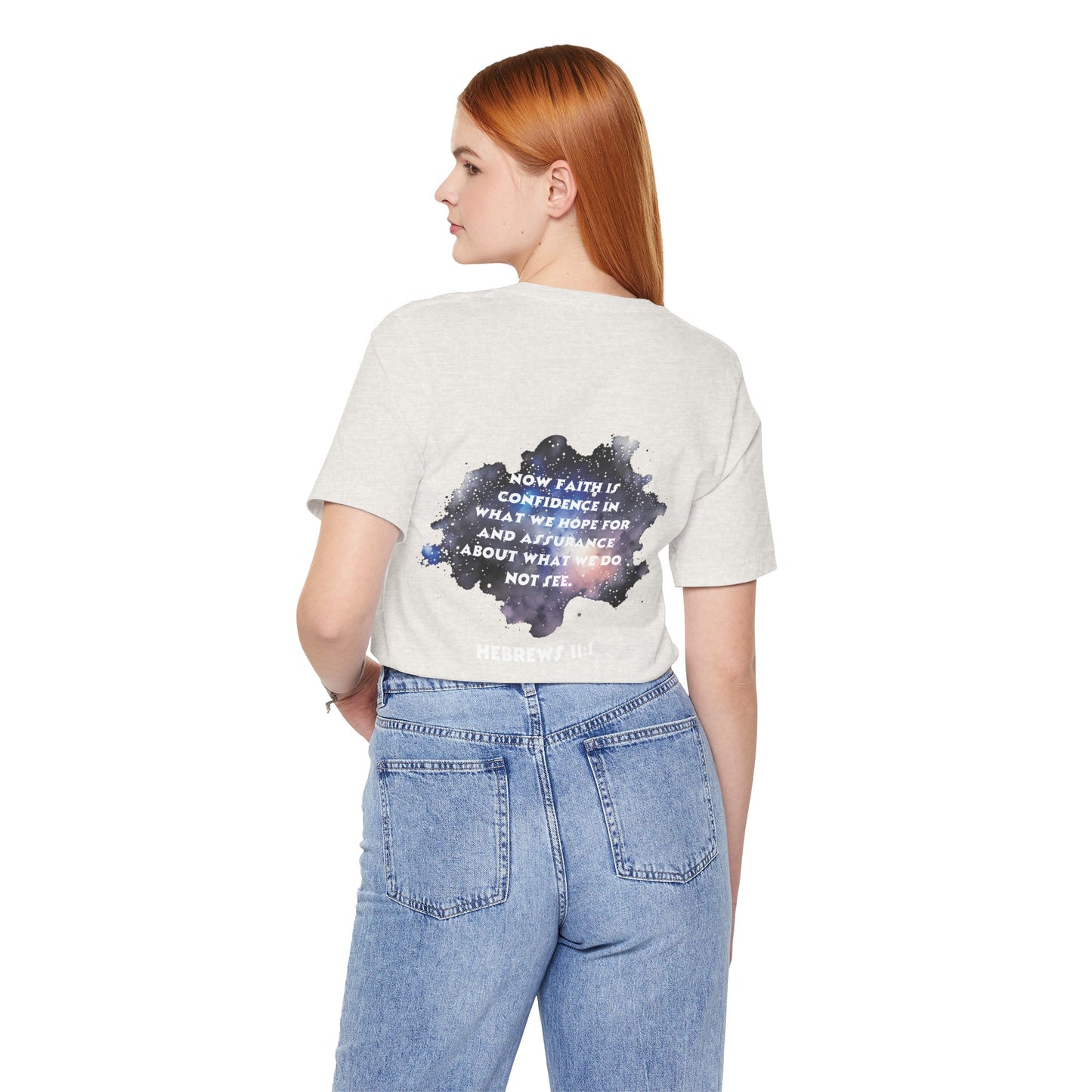 Don’t Stop Believin’ Retro Christian T-Shirt | Hebrews 11:1 Faith Tee