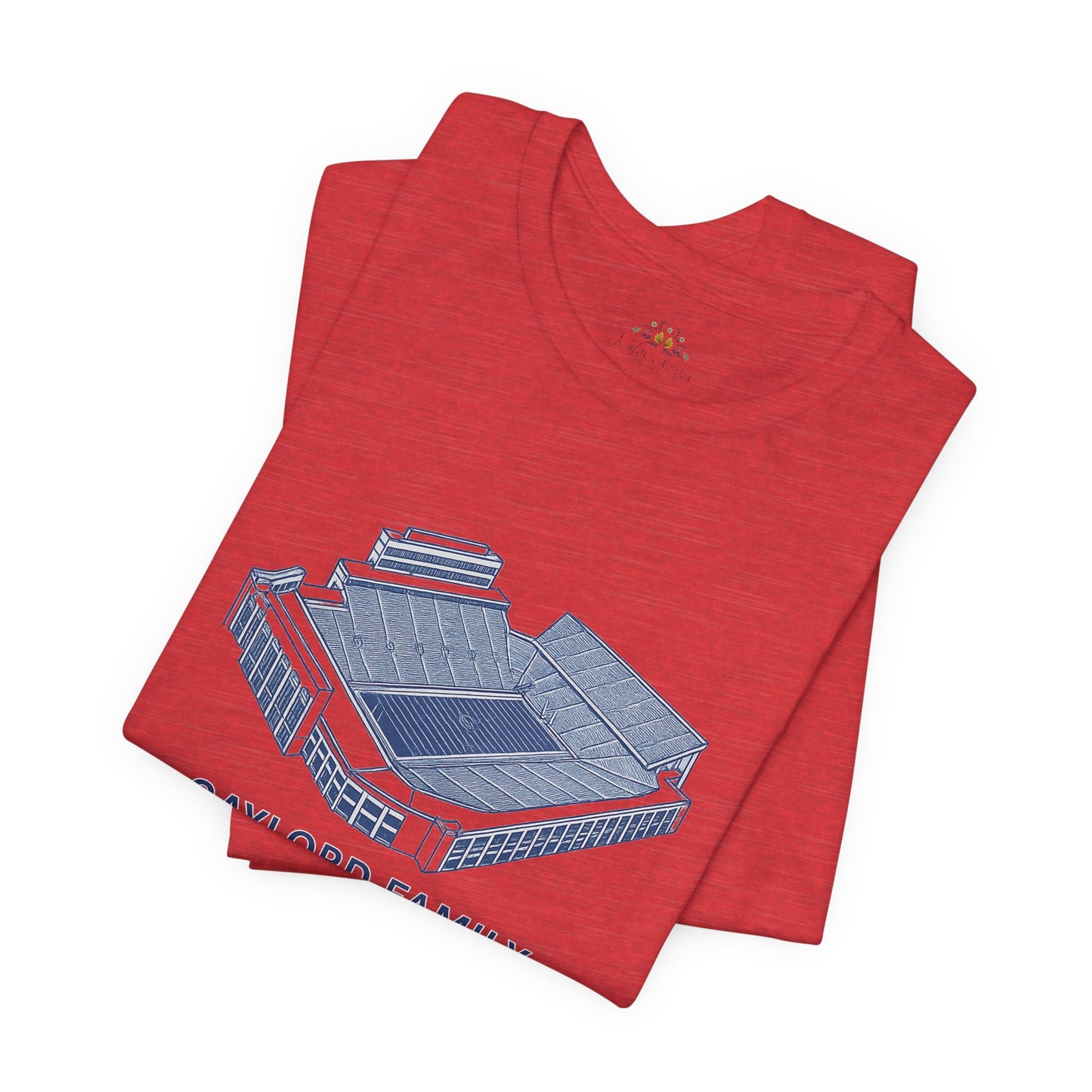 College Stadium Graphic Tee - Gaylord Family Oklahoma Memorial Stadium