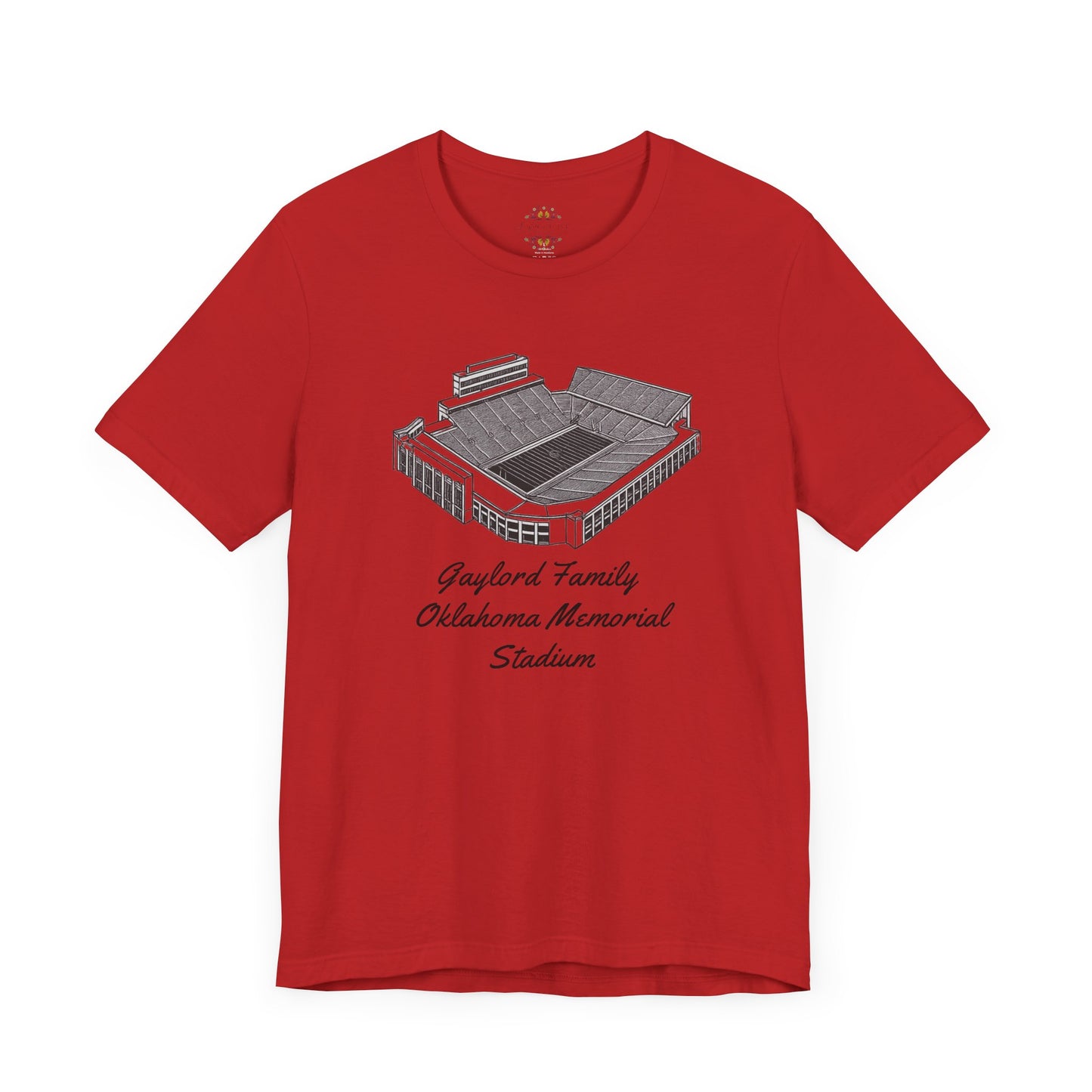 Gaylord Family Oklahoma Memorial Stadium Tribute Tee -  Short Sleeve